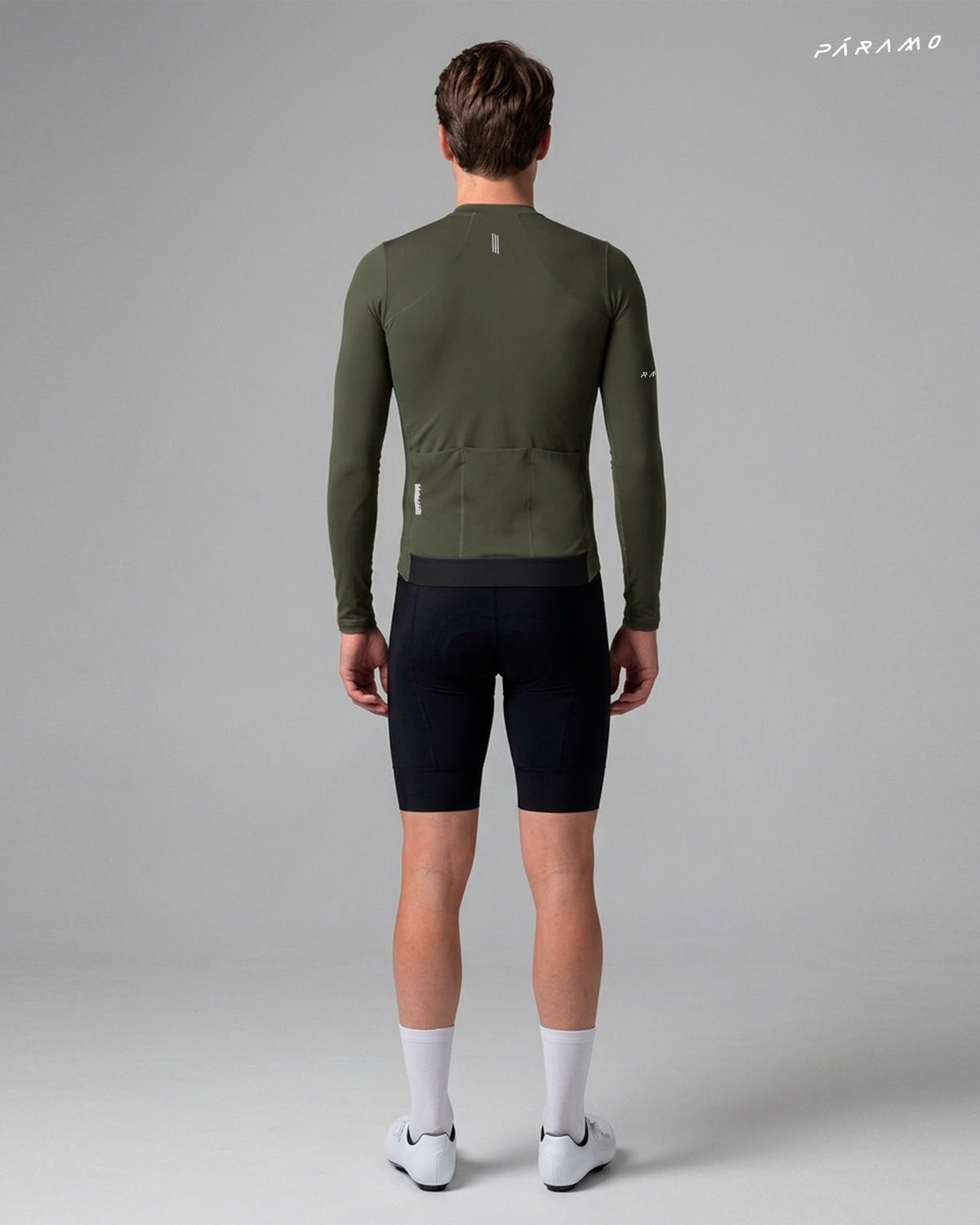 JERSEY ALLURE HOMBRE VERDE OLIVA CICLISMO