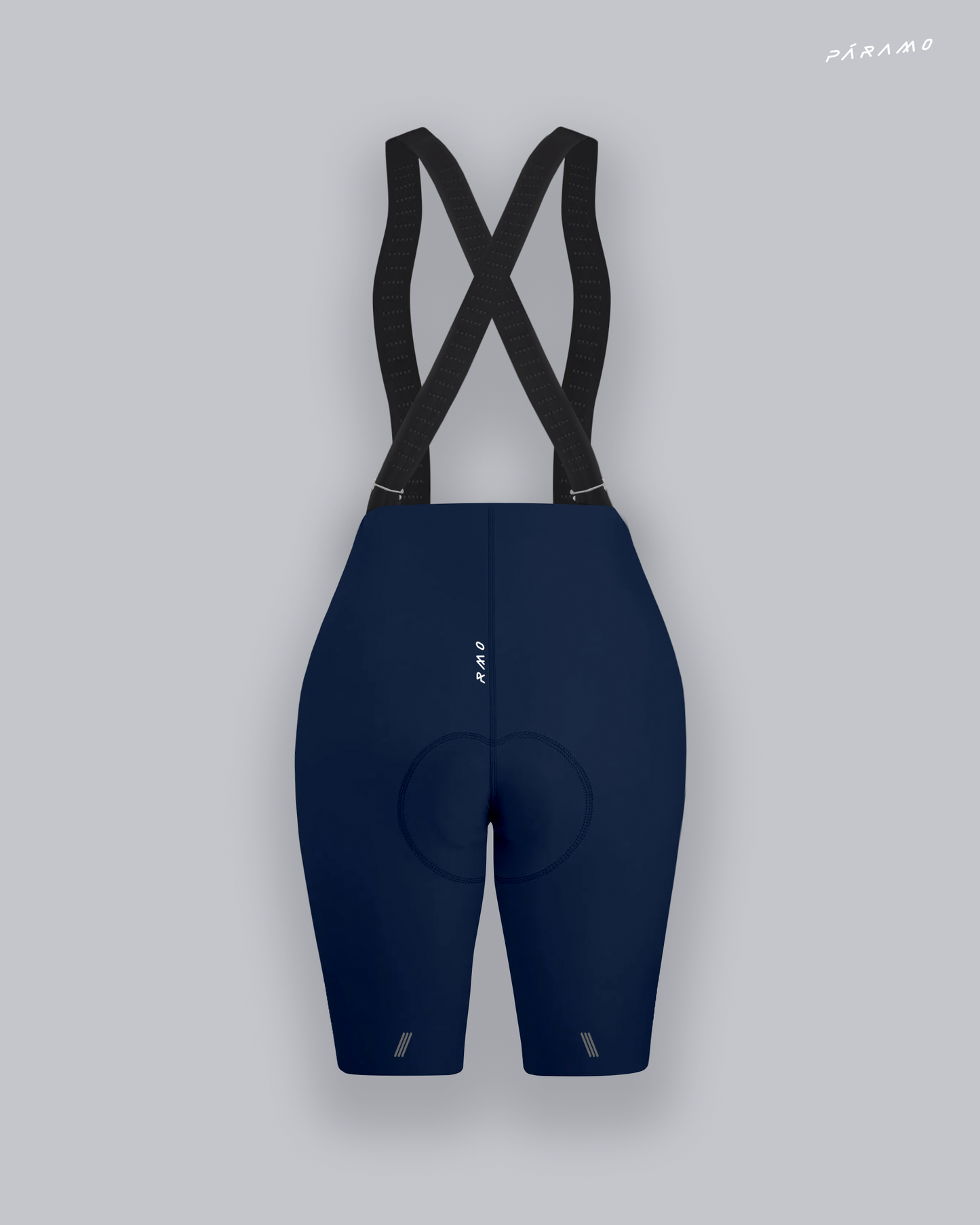 Pantaloneta Mujer QR bib short azul ciclismo 2.0