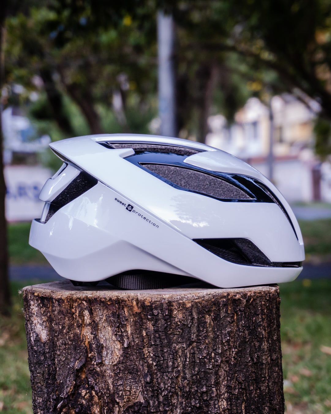 CASCO FALCONER AAA BLANCO TALLA M