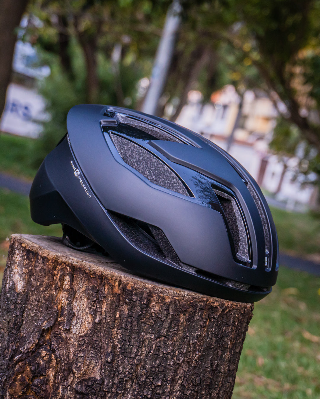 CASCO FALCONER AAA NEGRO TALLA M