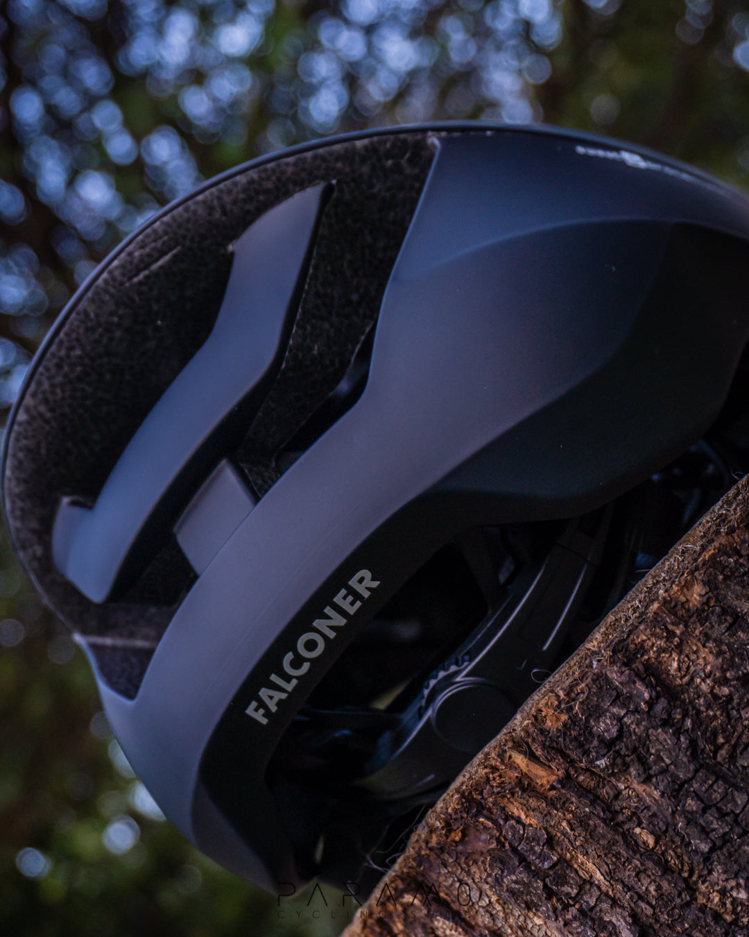 CASCO FALCONER AAA NEGRO TALLA M