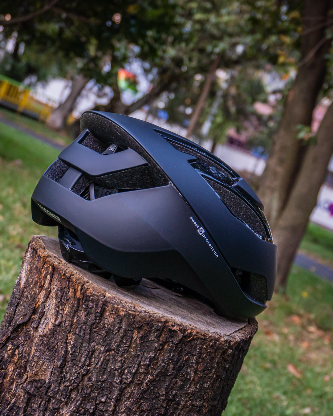 CASCO FALCONER AAA NEGRO TALLA M