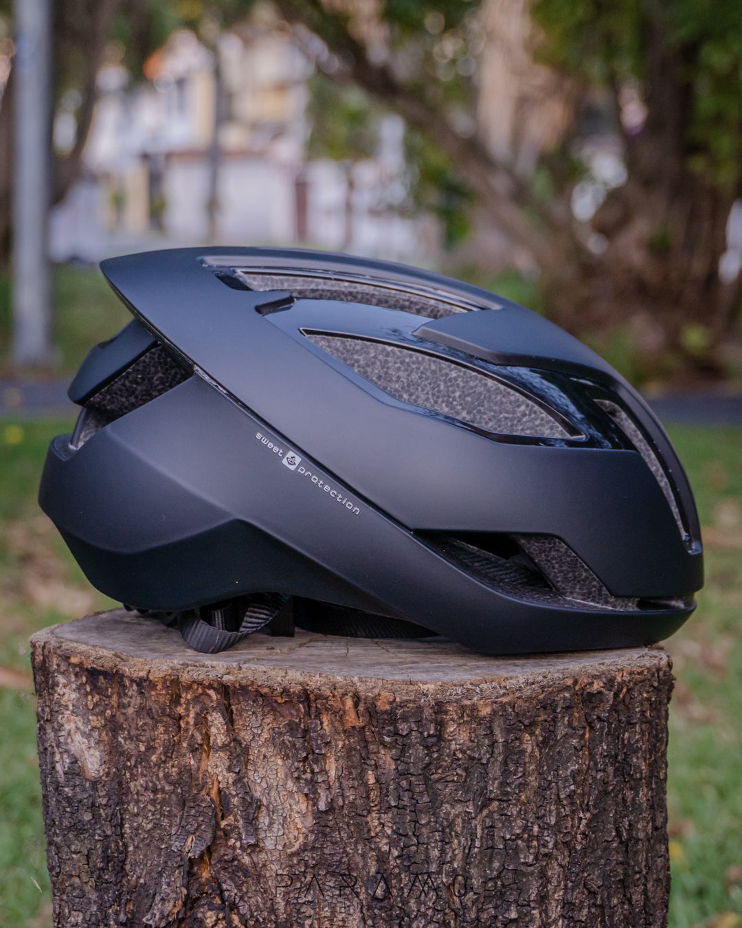 CASCO FALCONER AAA NEGRO TALLA M