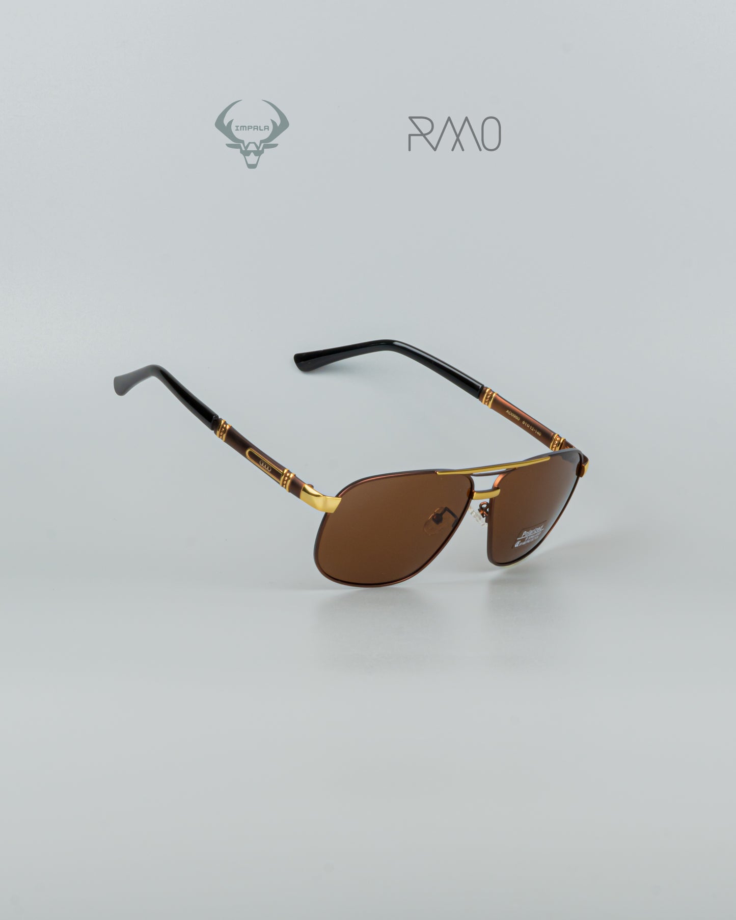 GAFAS AUD1 GERMANY NEGRO PLATA POLARIZADO