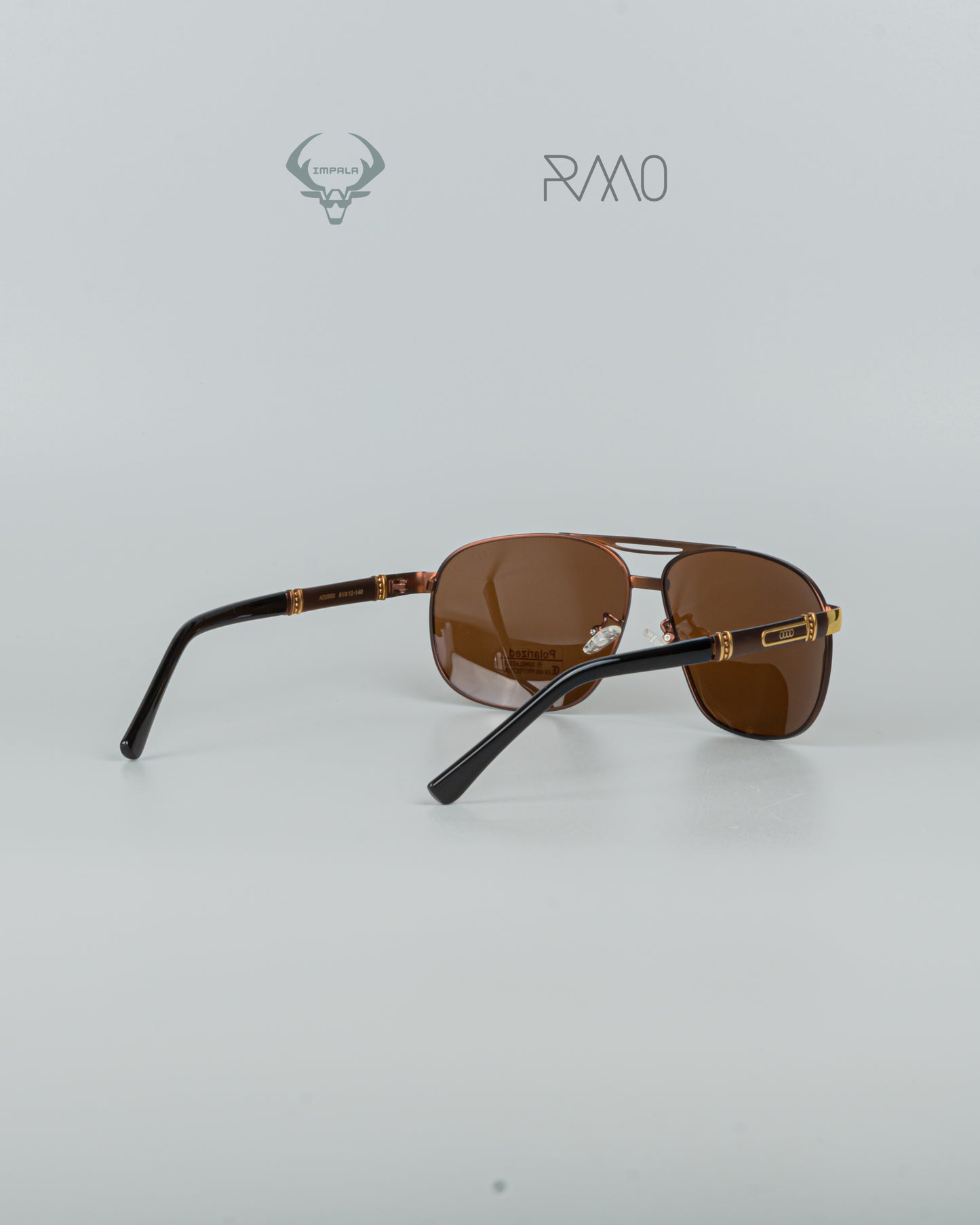 GAFAS AUD1 GERMANY NEGRO PLATA POLARIZADO