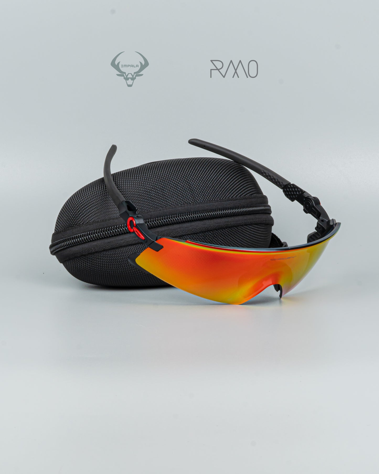 Gafas Kato x Negro Rojo Uv400