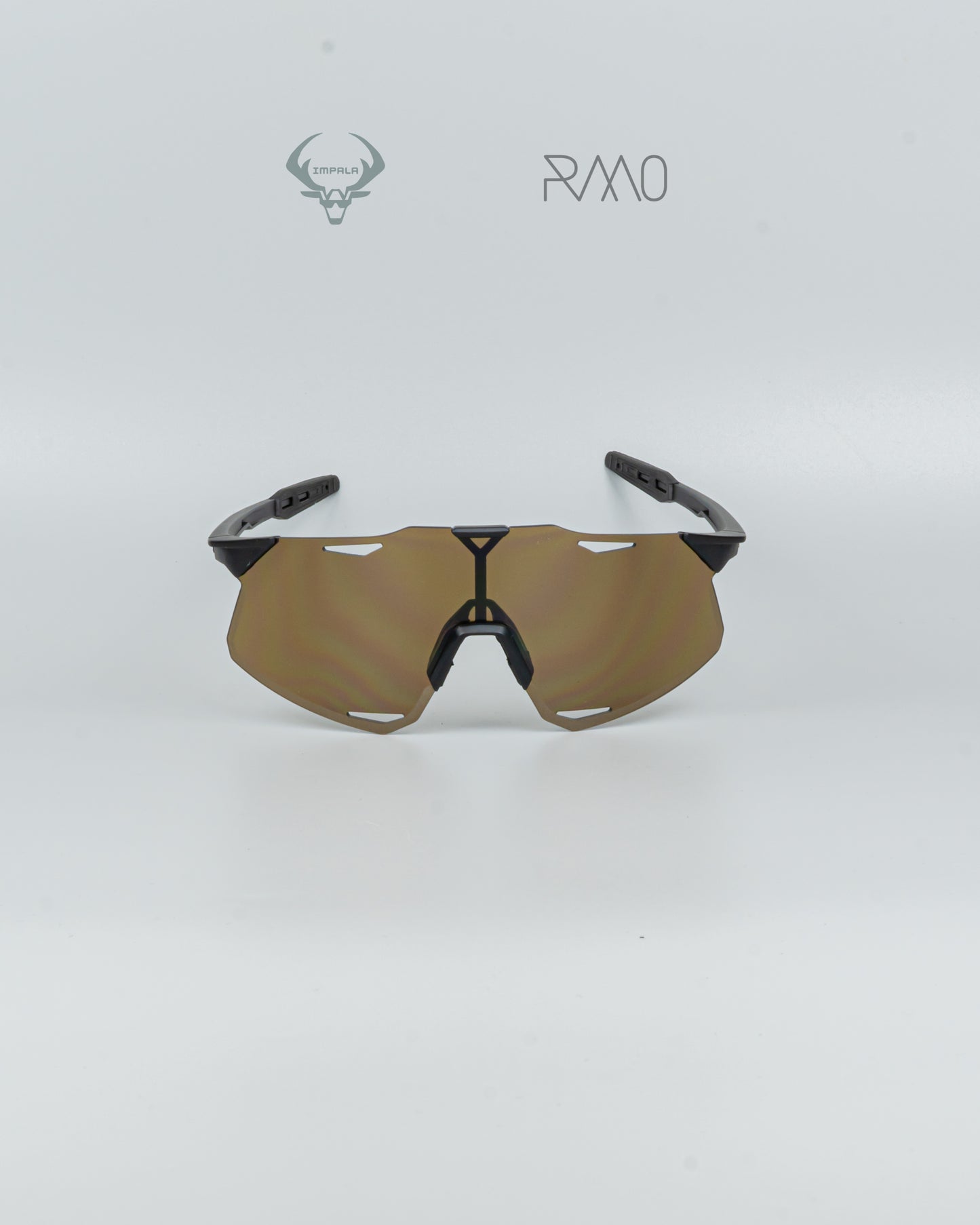 Gafas Hypercraft negro dorado 3 lentes Uv400