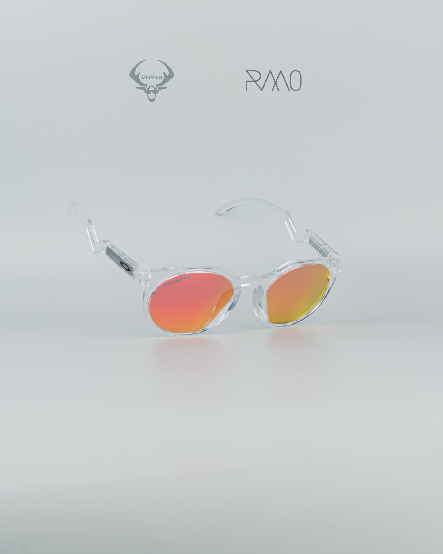 Gafas 0AKL3Y HSTN TRANSPARENTE ROJO