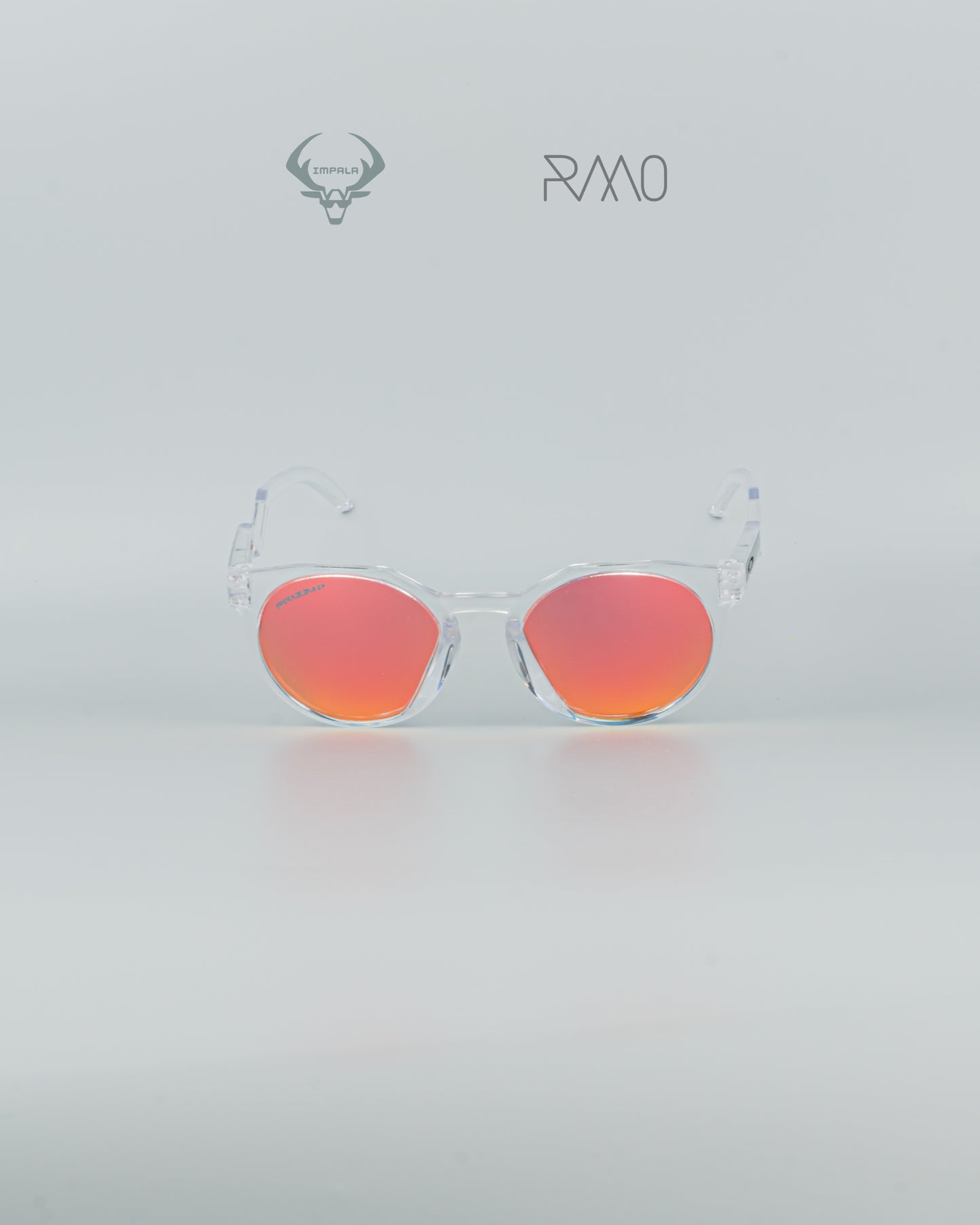 Gafas 0AKL3Y HSTN TRANSPARENTE ROJO