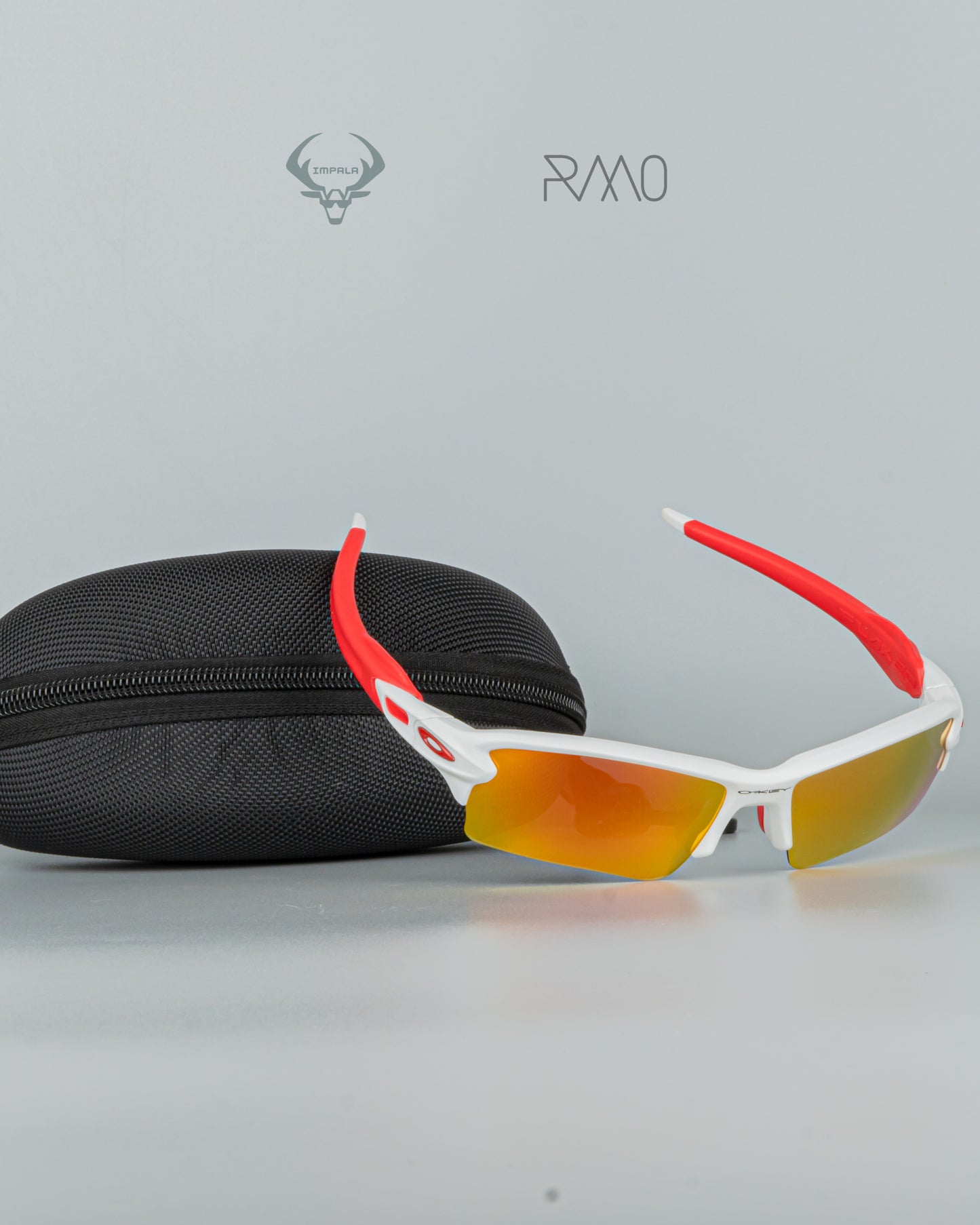 GAFAS 0AKL3Y FLAK 2.0 XL BLANCO ROJO