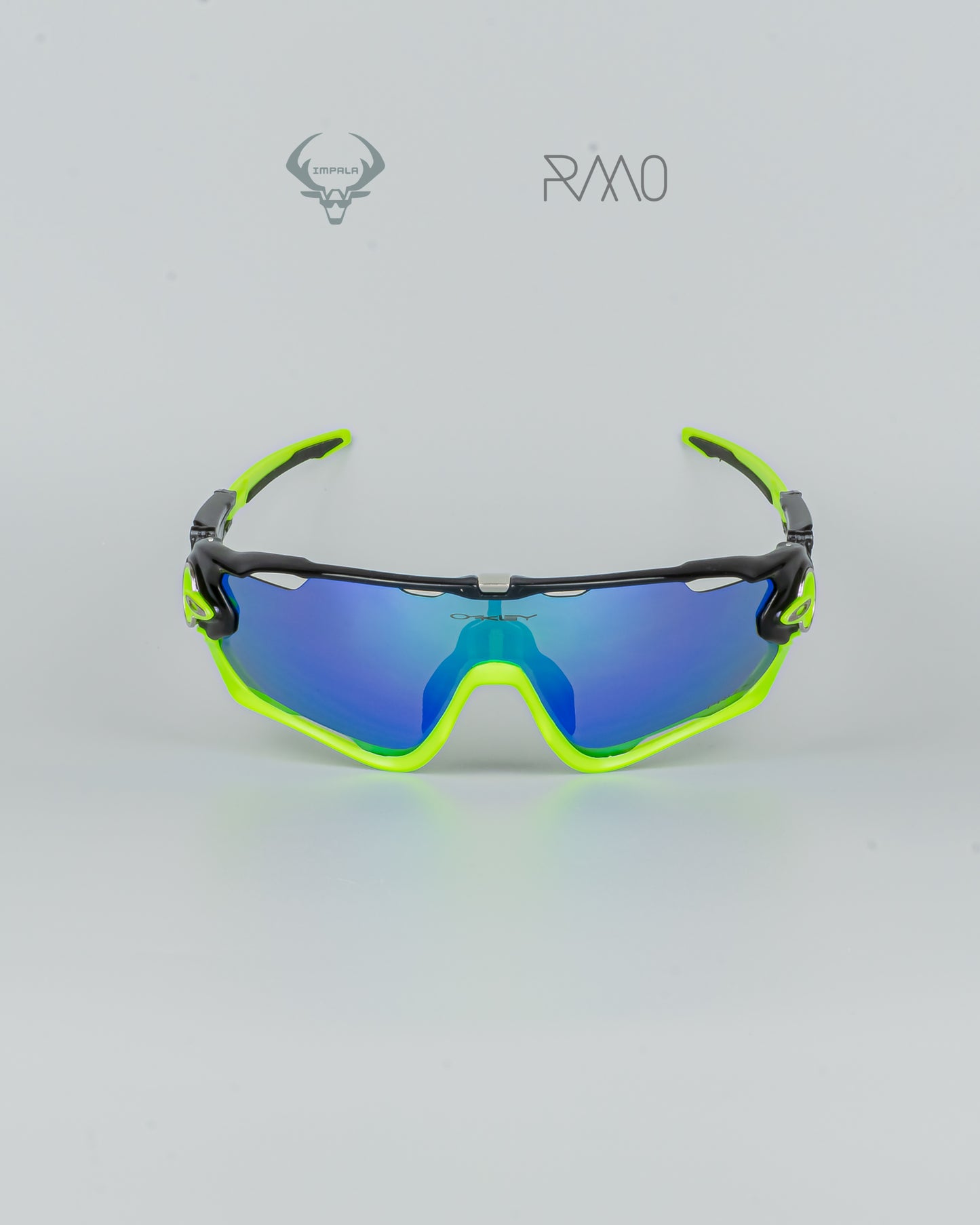 Gafas JAWBREAKER negro verde 4 lentes Uv400