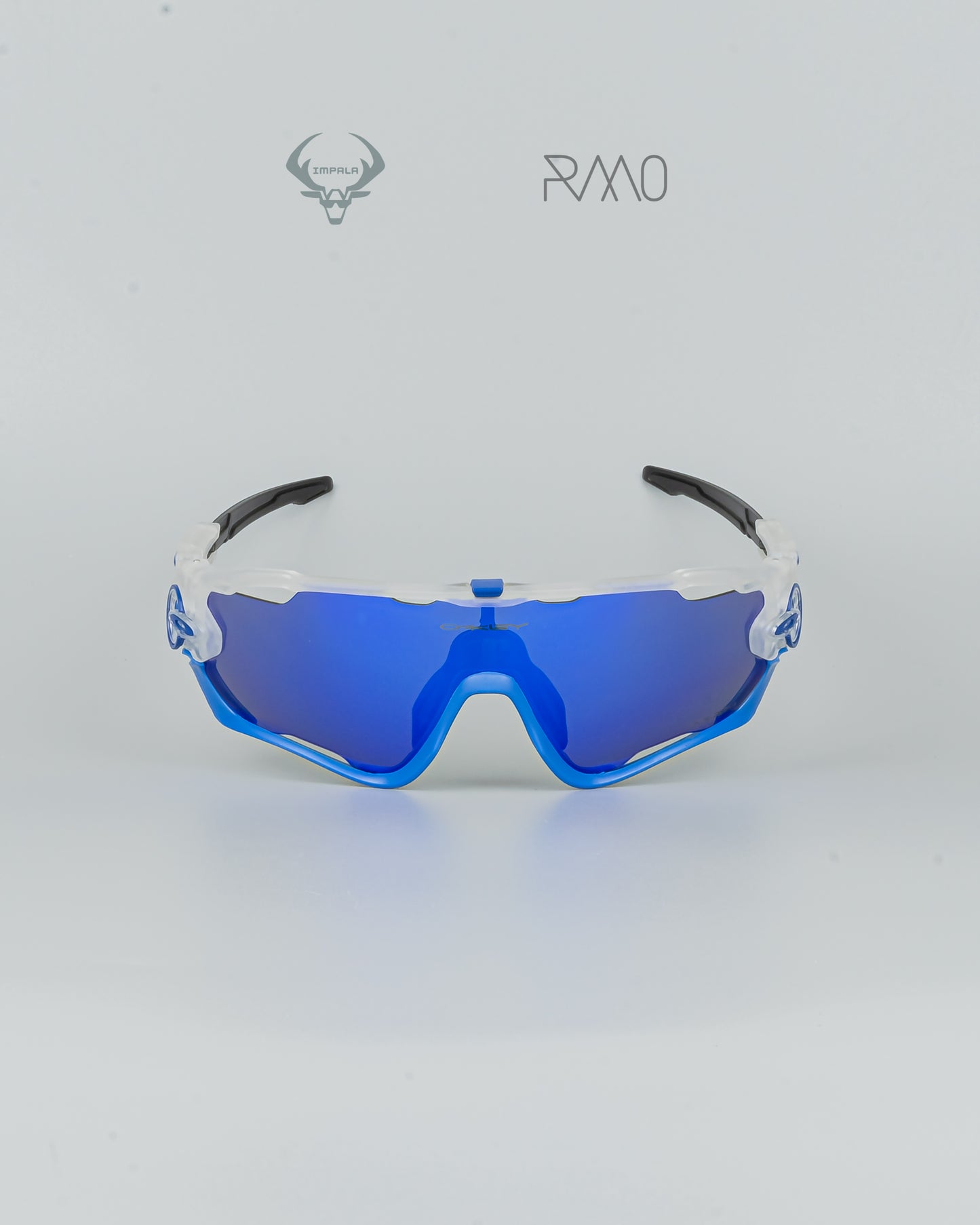 Gafas JAWBREAKER transparente azul 4 lentes Uv400