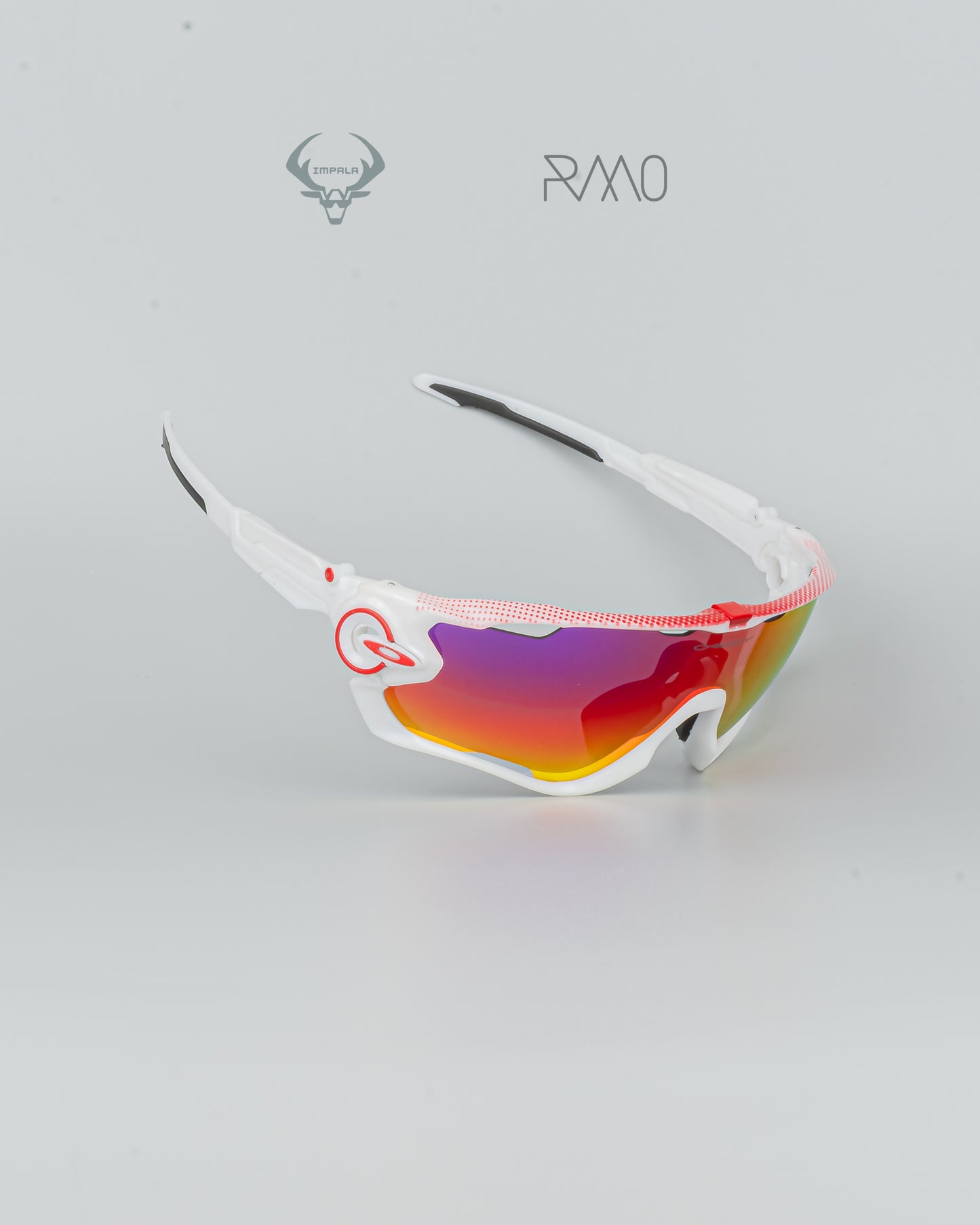 Gafas JAWBREAKER blanco 4 lentes Uv400