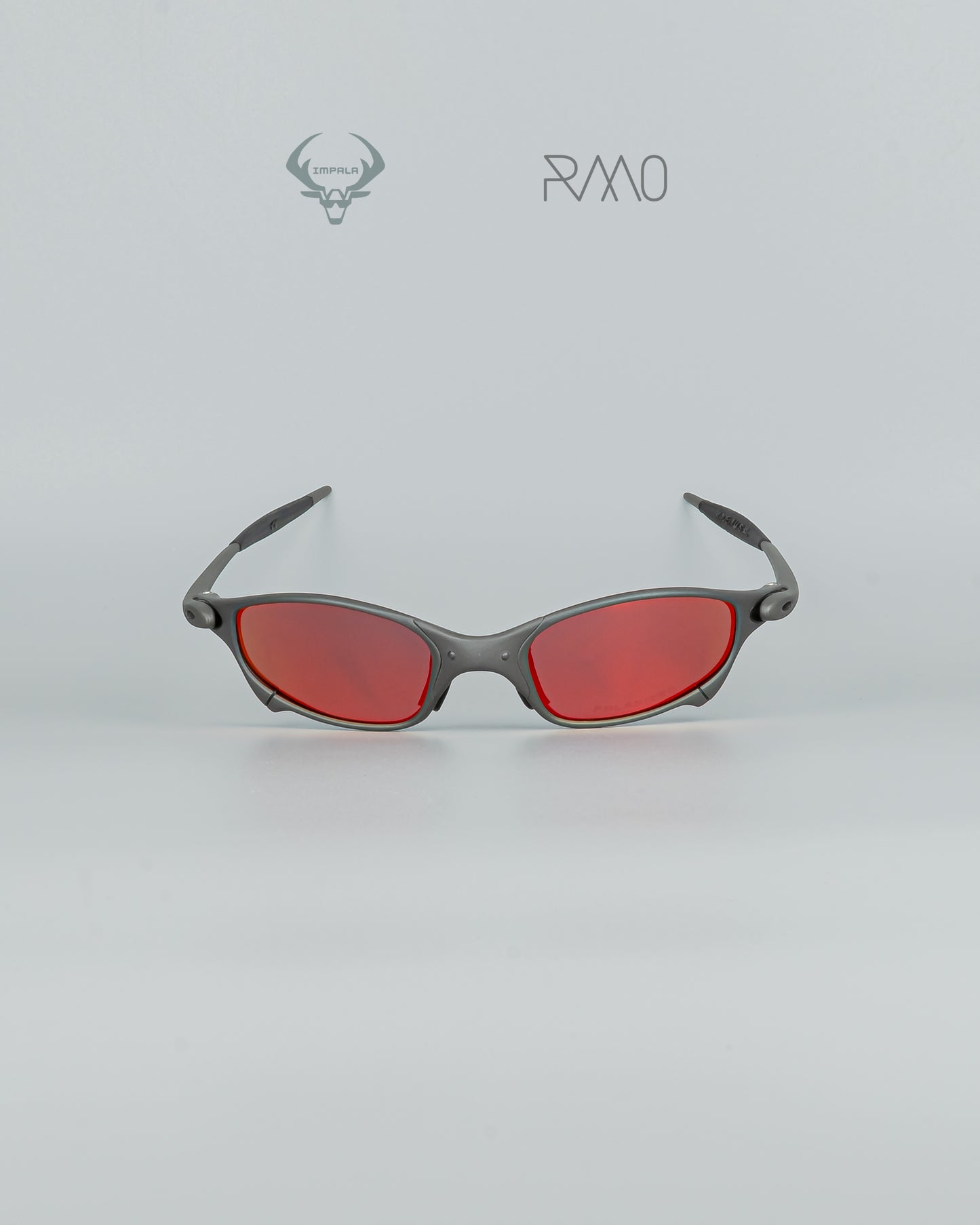 Gafas 0AKL3Y JULIET METAL GRIS ROJO AAA