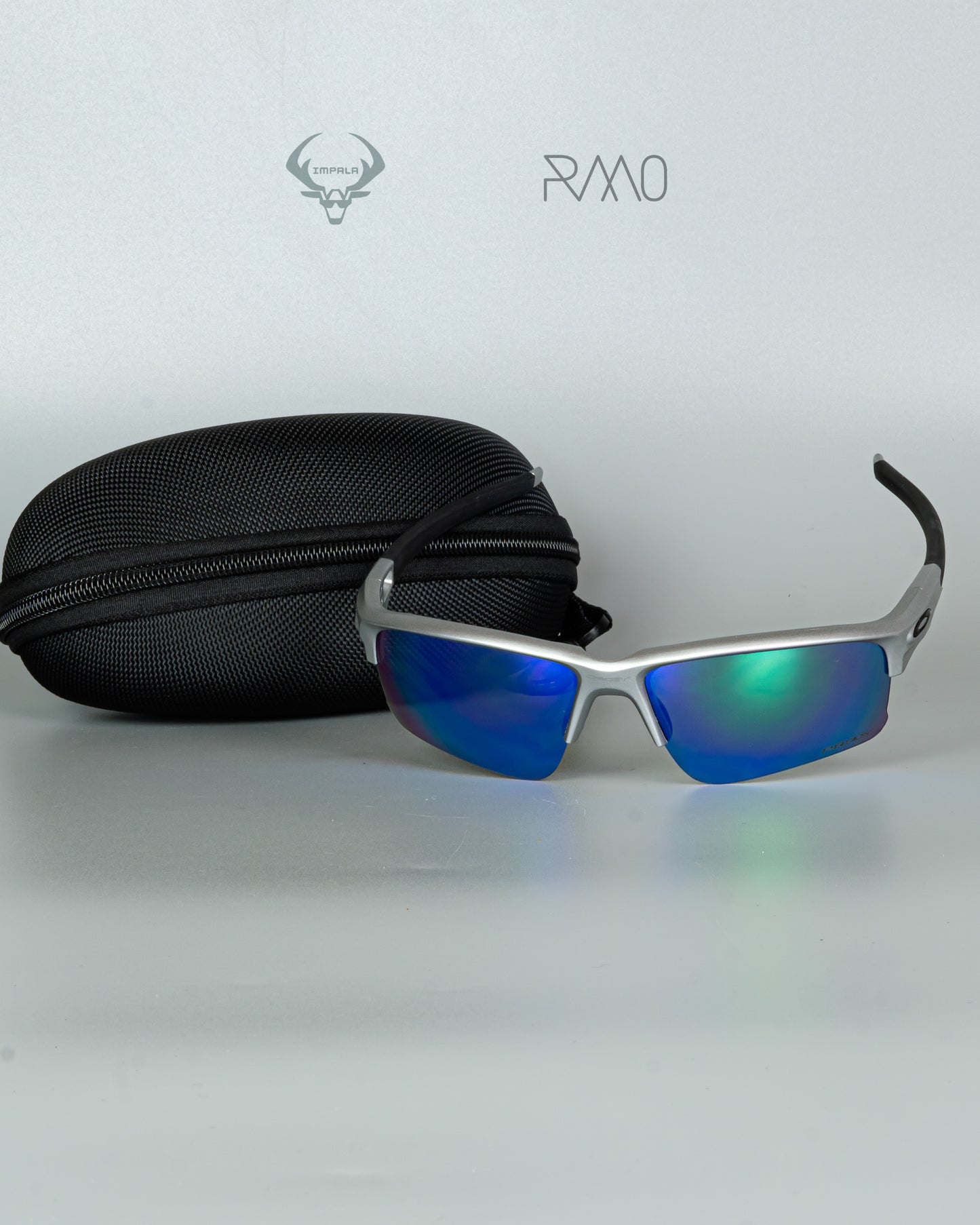 GAFAS 0AKL3Y FLAK DRAFT GRIS AZUL