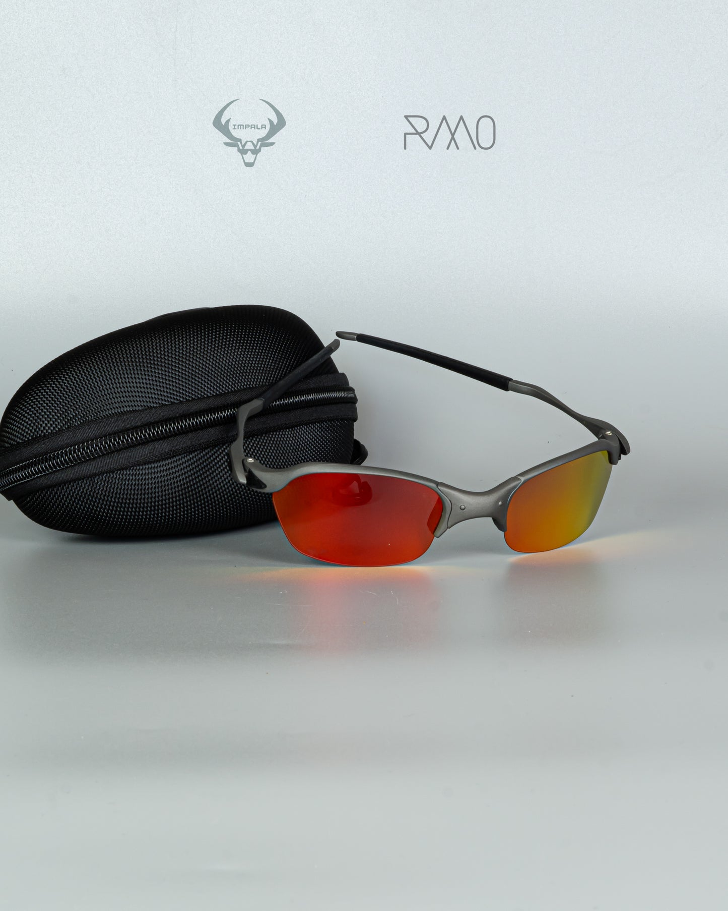 Gafas 0AKL3Y ROMEO 2.0 GRIS ROJO METAL