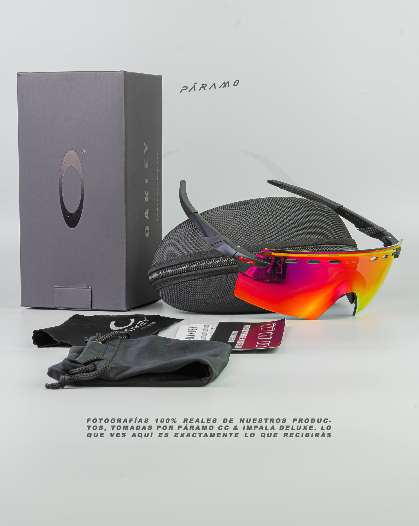 Gafas Encoder Strike Negro Rojo Uv400