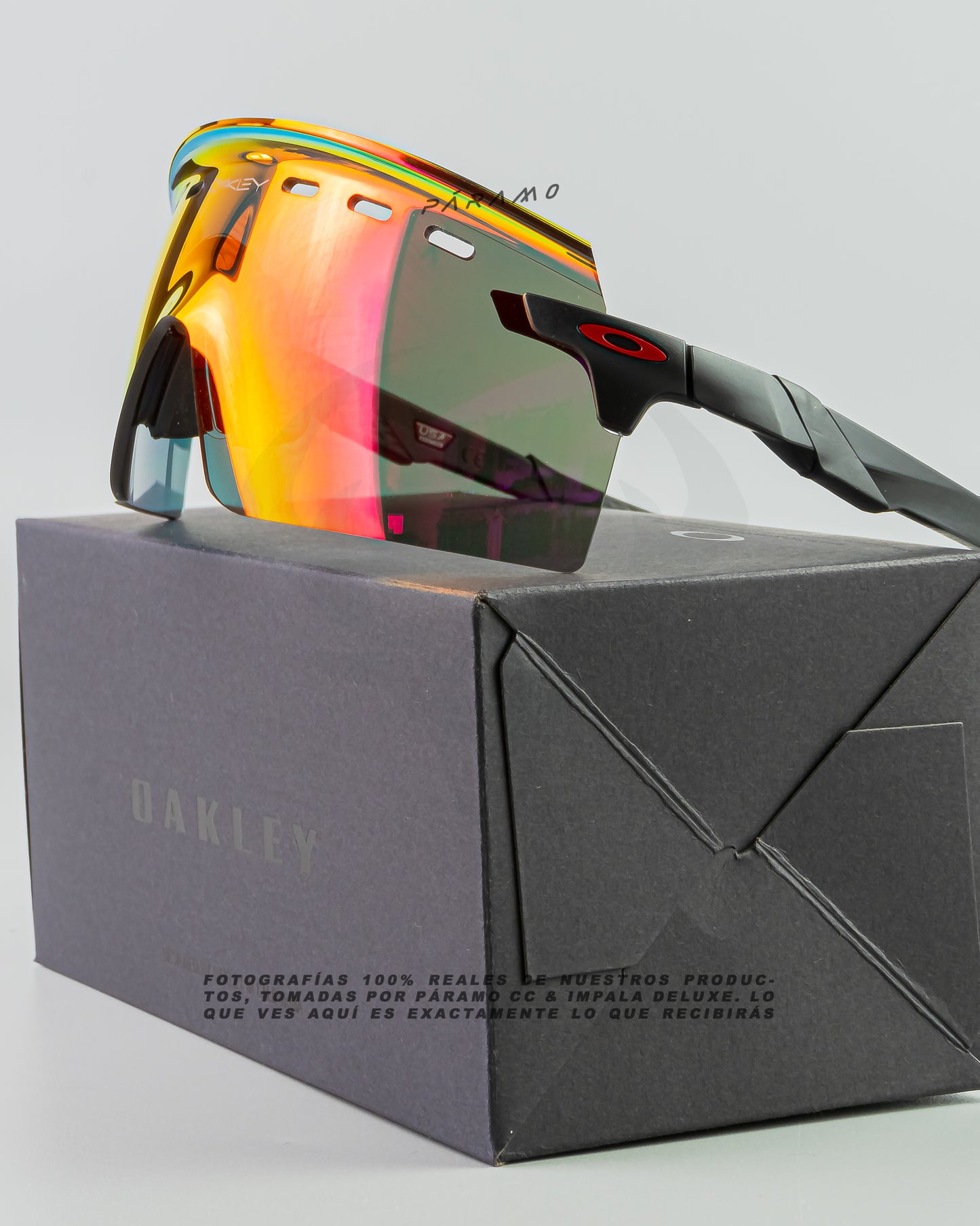 Gafas Encoder Strike Negro Rojo Uv400