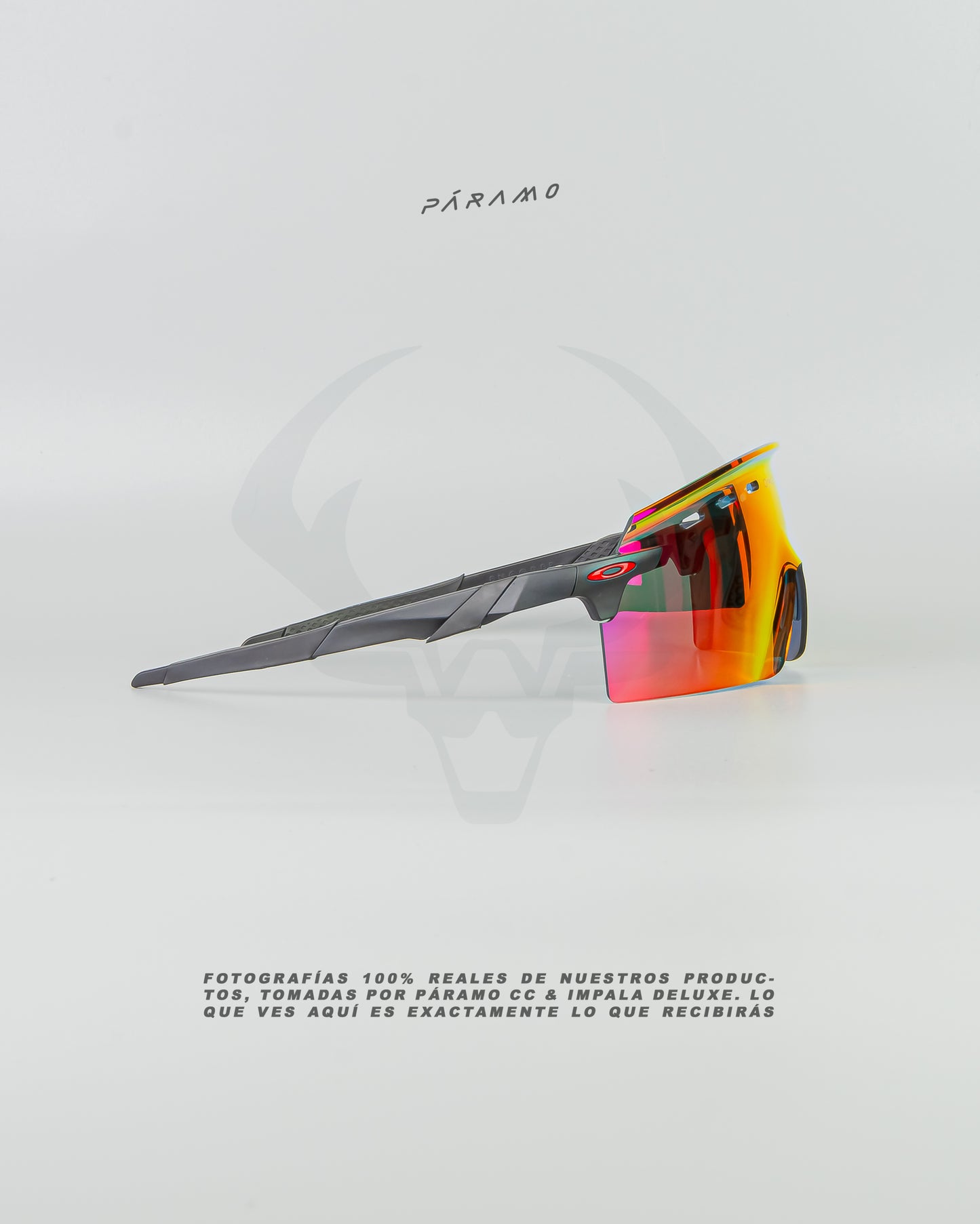 Gafas Encoder Strike Negro Rojo Uv400