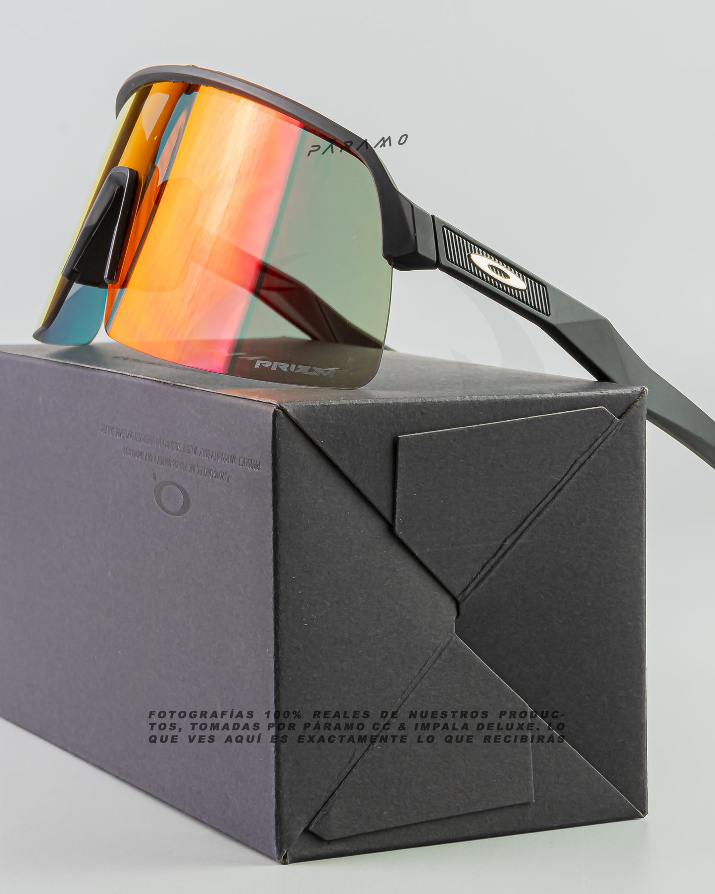 Gafas sutro lite negro rojo 3 lentes Uv400