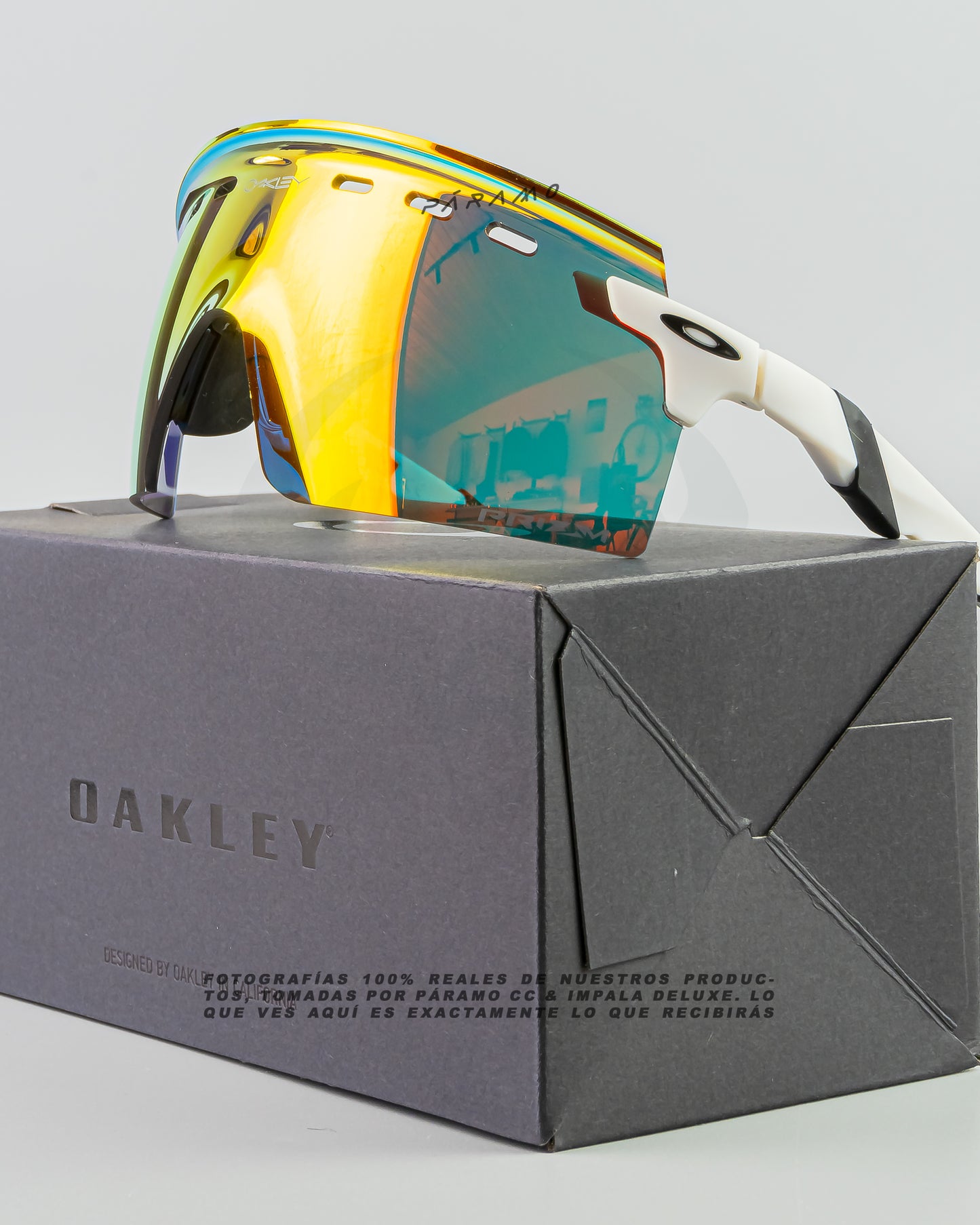 Gafas Encoder Strike blanco dorado Uv400