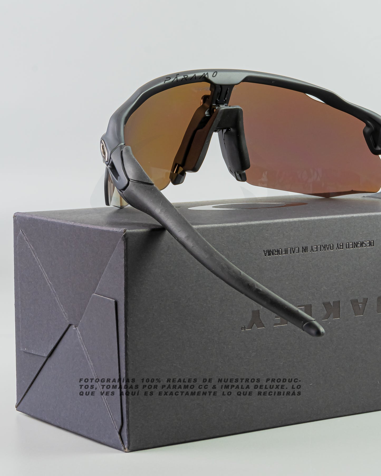 gafas Radar Advancer negro azul 4 lentes Uv400