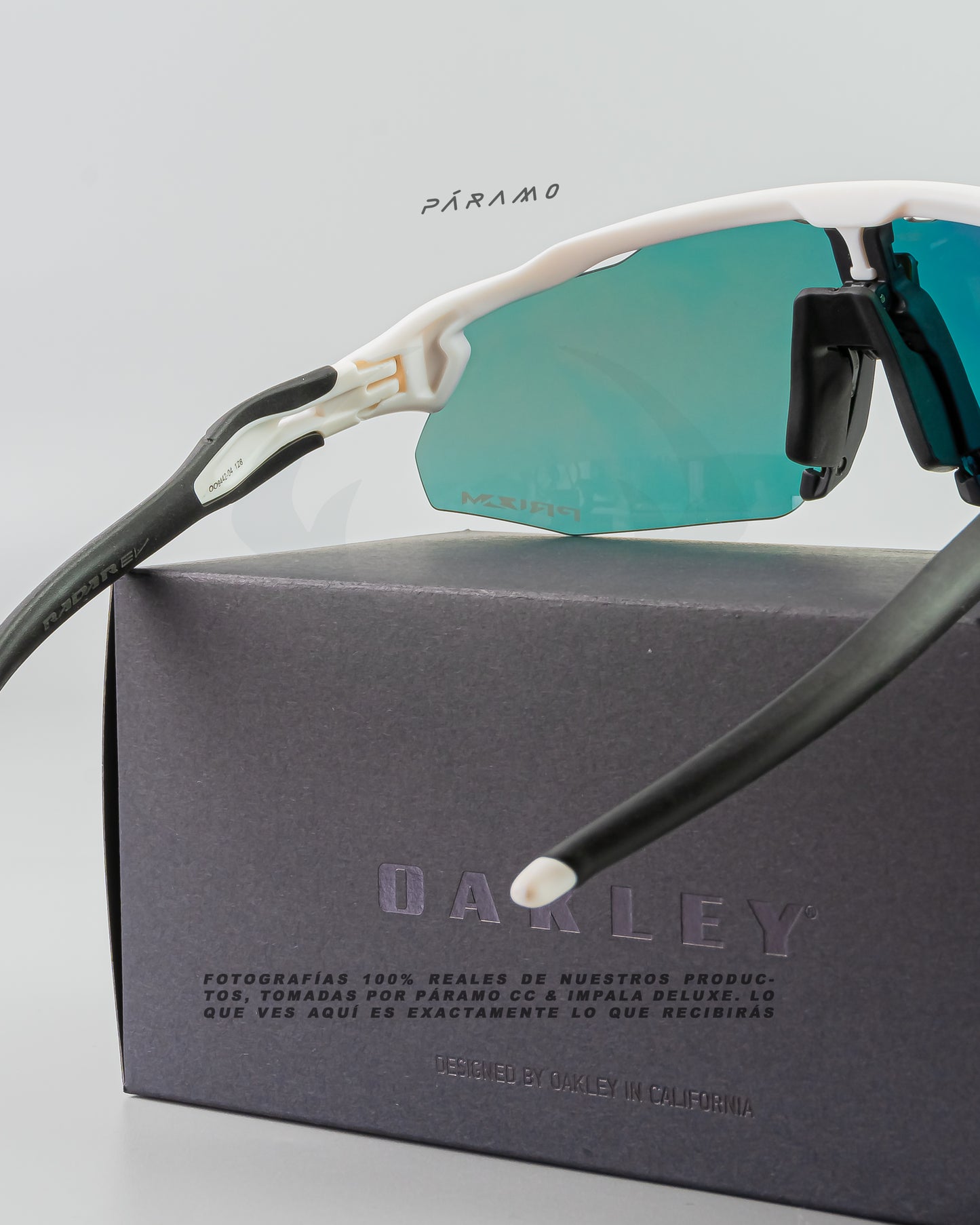 gafas Radar Advancer blanco rojo 4 lentes Uv400