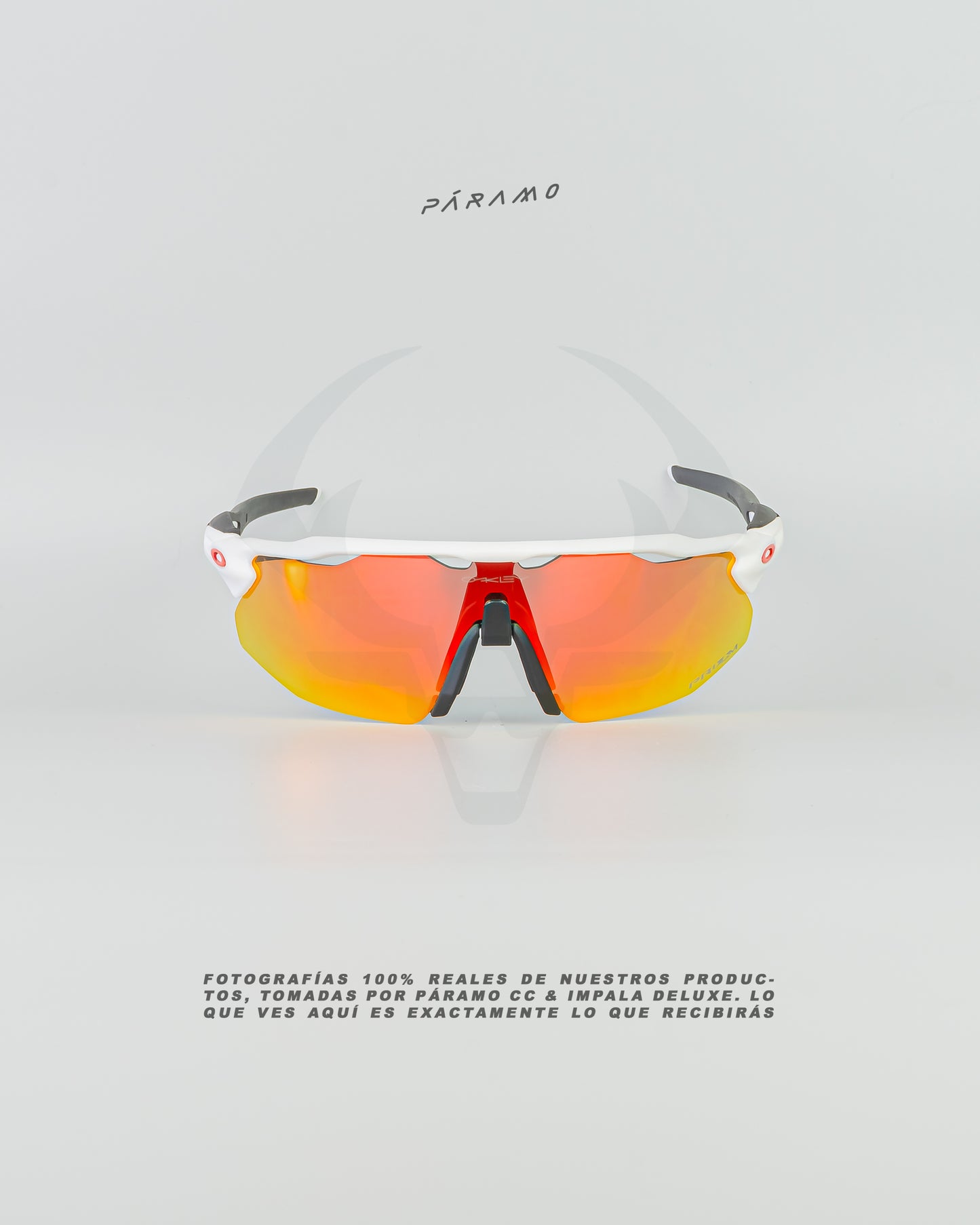 gafas Radar Advancer blanco rojo 4 lentes Uv400