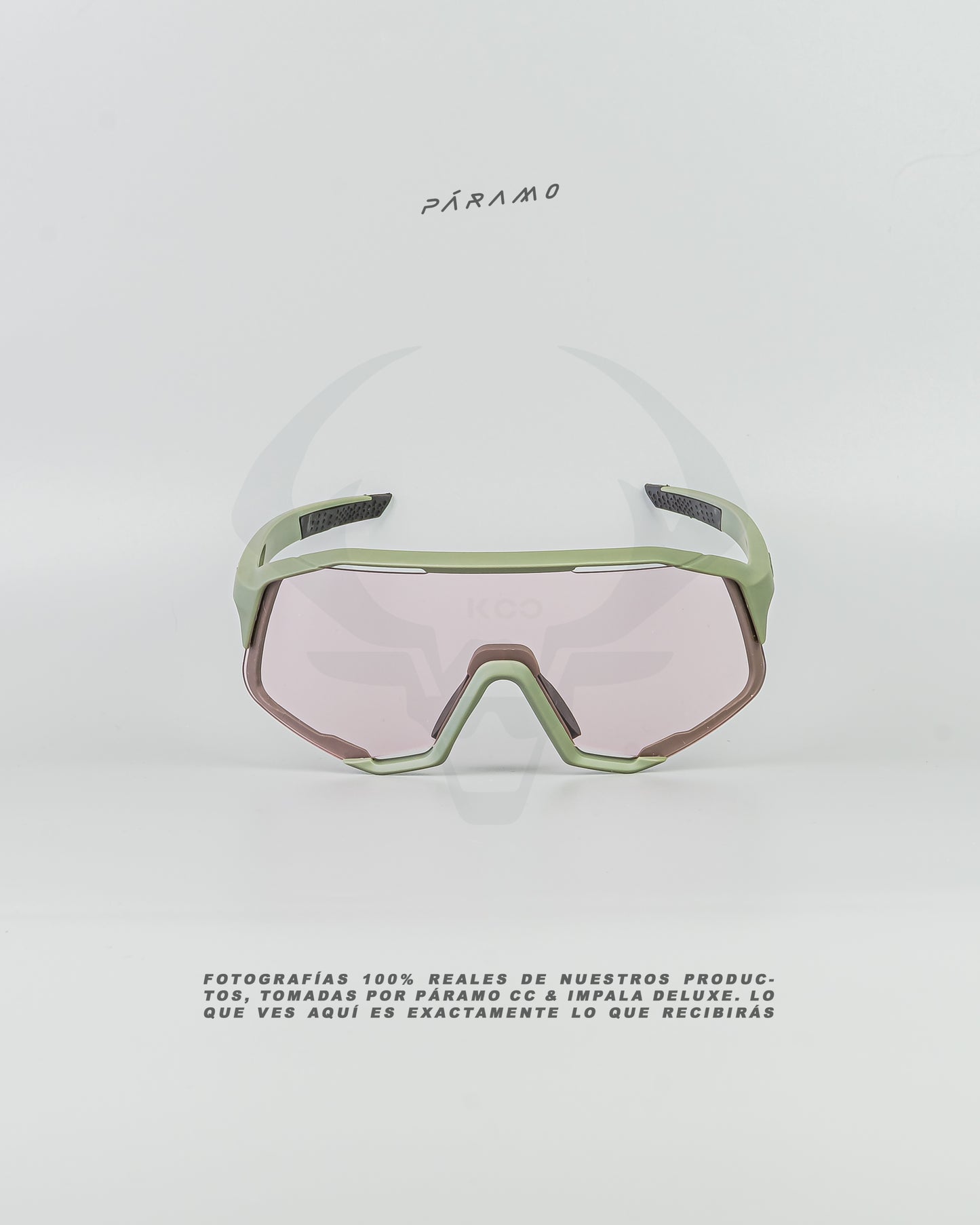Gafas DEMOS verde rosa fotocromatica Uv400