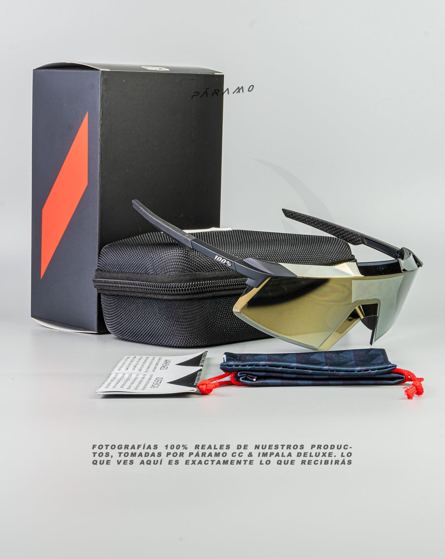 Gafas AEROCRAFT negro dorado uv400