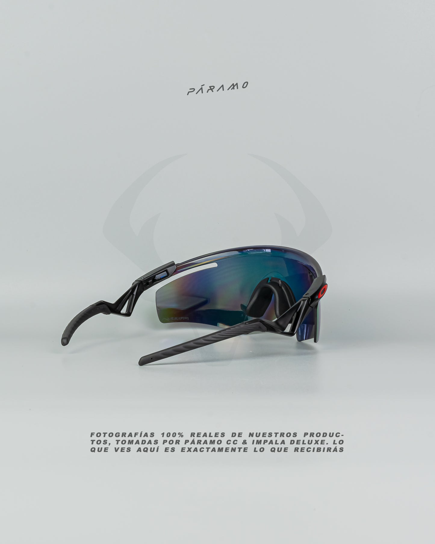 GAFAS 0AKL3Y M QNTM KATO NEGRO ROJO