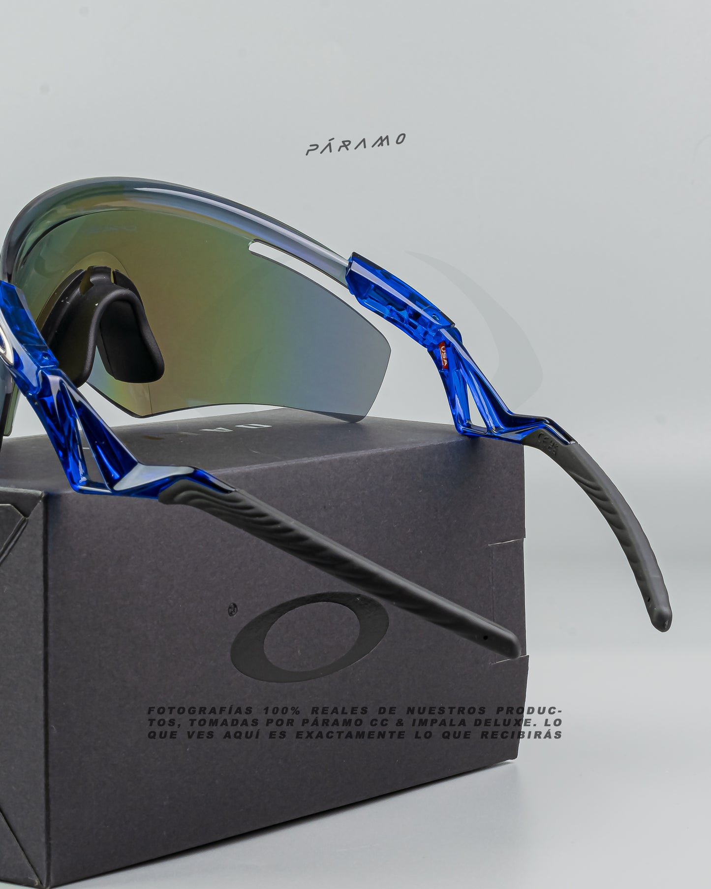 GAFAS 0AKL3Y M QNTM KATO NEGRO MORADO