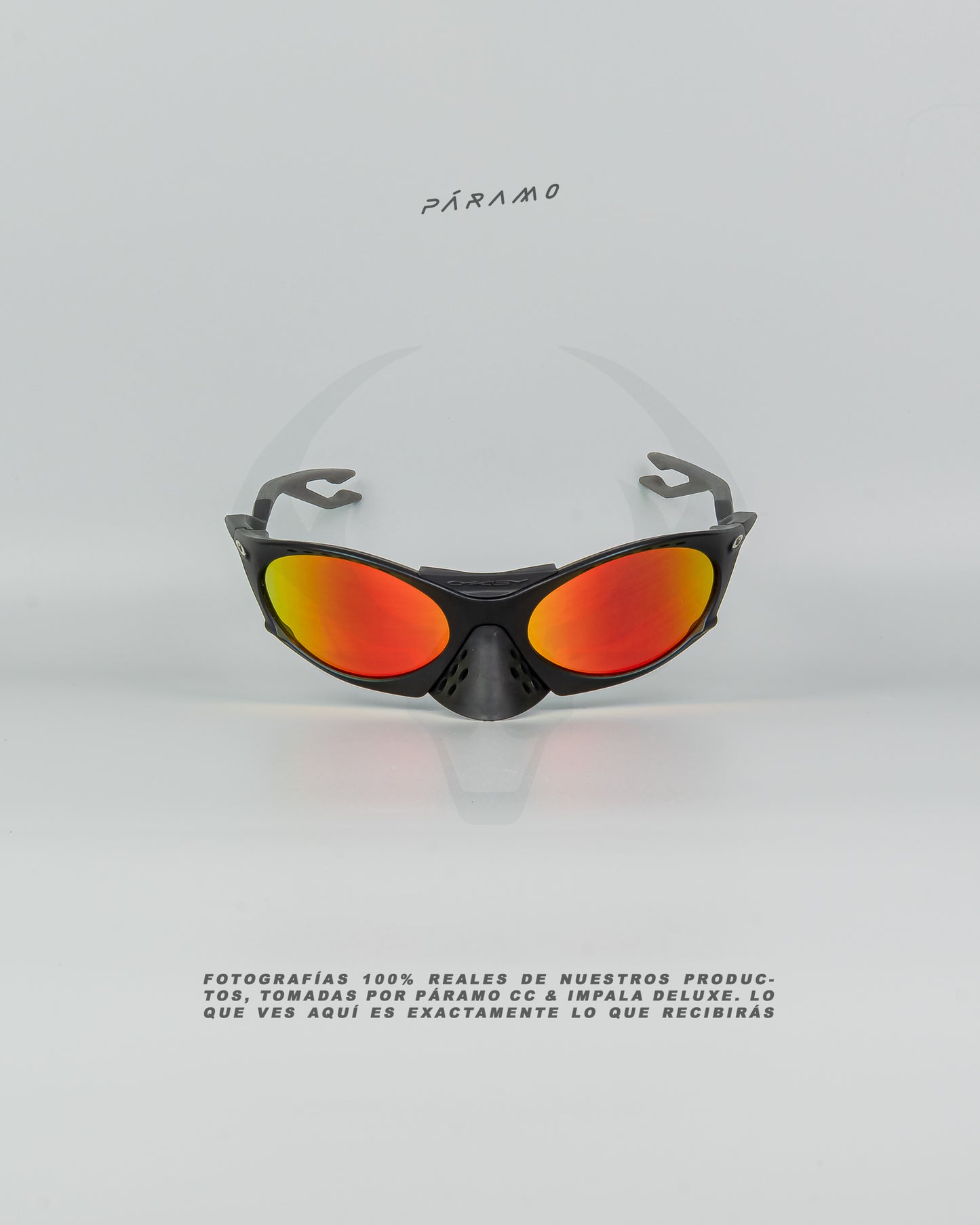 Gafas 0AKL3Y PLANTARIS NEGRO ROJO