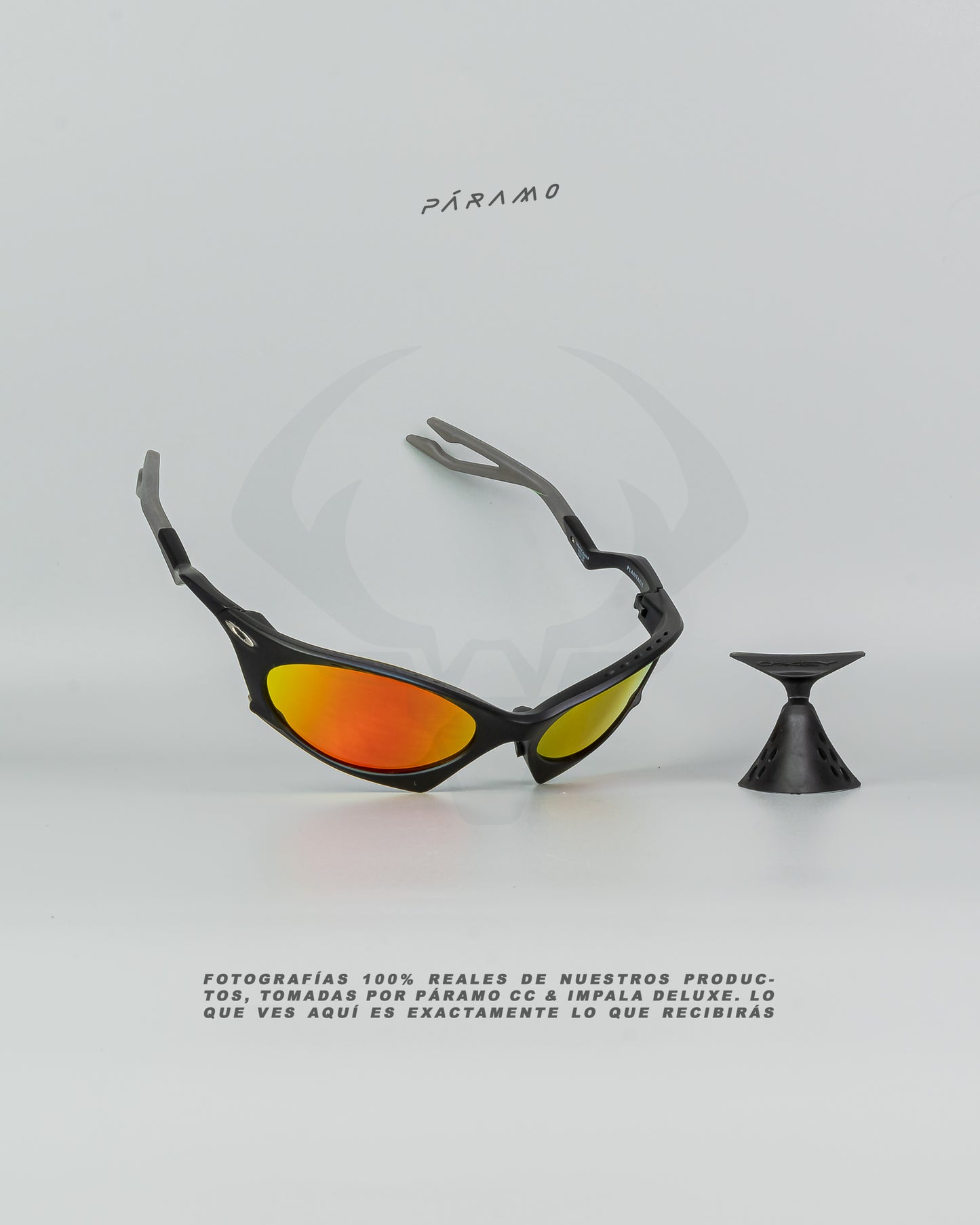 Gafas 0AKL3Y PLANTARIS NEGRO ROJO