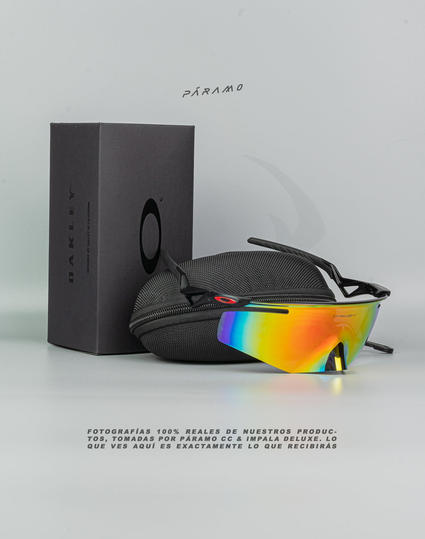 GAFAS 0AKL3Y M QNTM KATO NEGRO ROJO