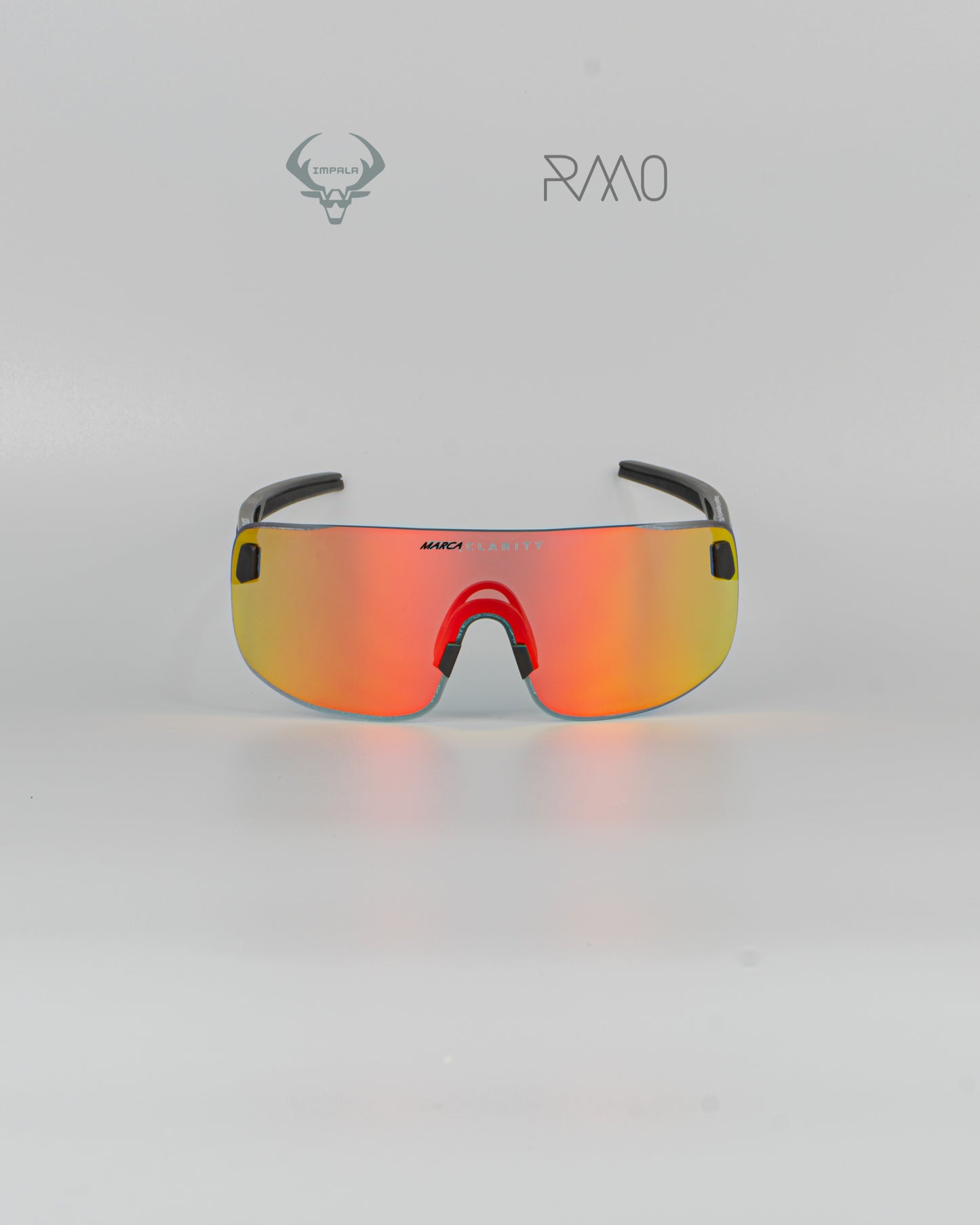 Gafas Elicit negras 3 lentes rojo Uv400