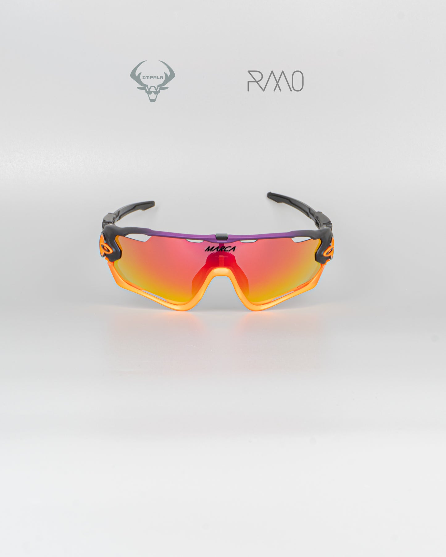 Gafas JAWBREAKER naranja 4 lentes Uv400