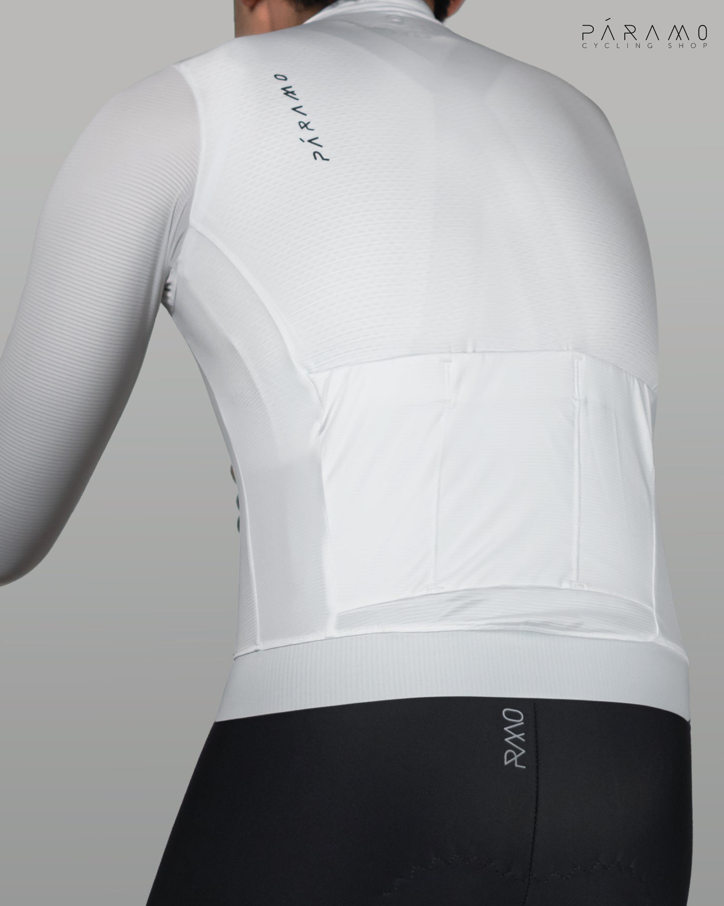 JERSEY NÓMADE 1.0 UNISEX MANGA LARGA BLANCO