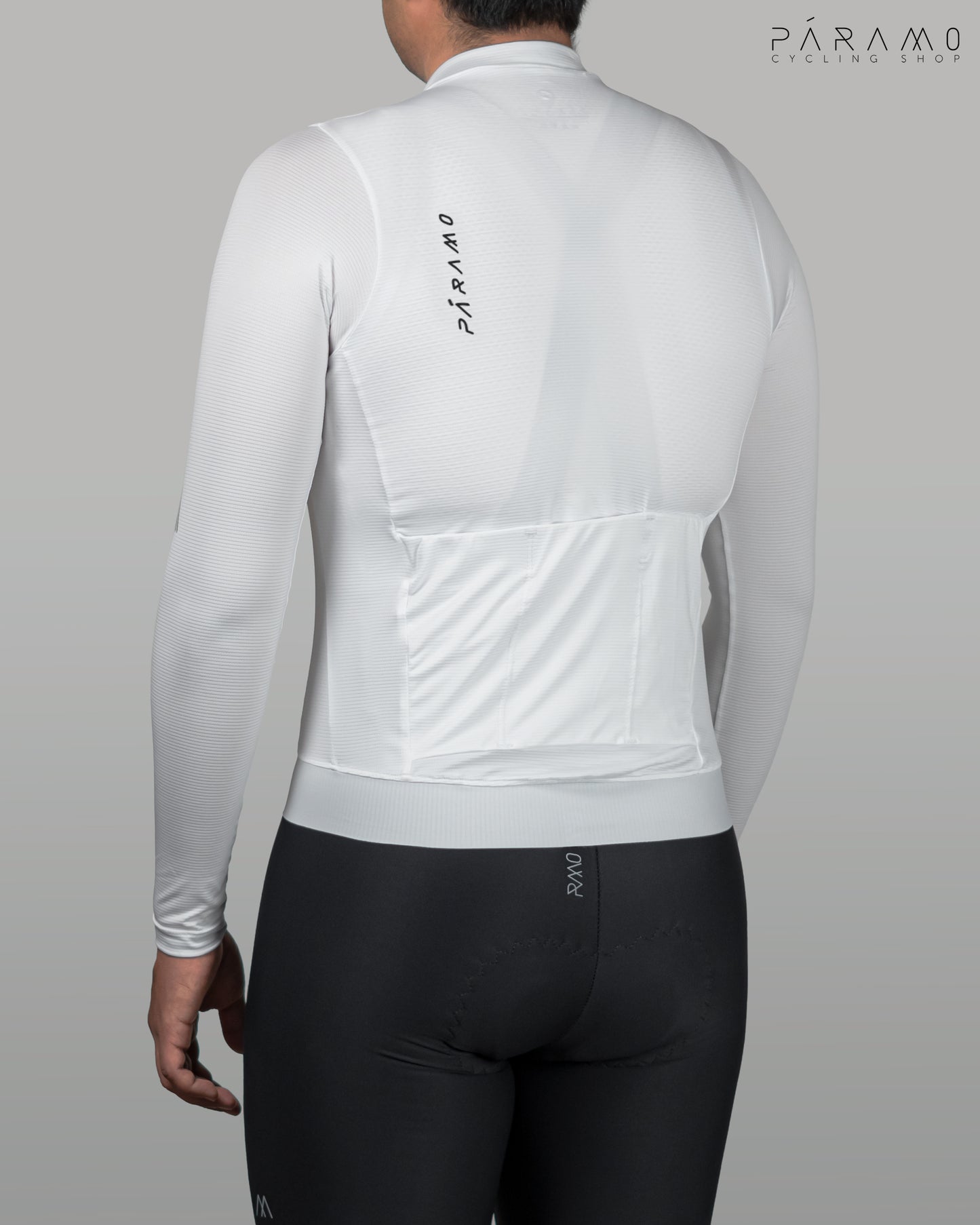 JERSEY NÓMADE 1.0 UNISEX MANGA LARGA BLANCO