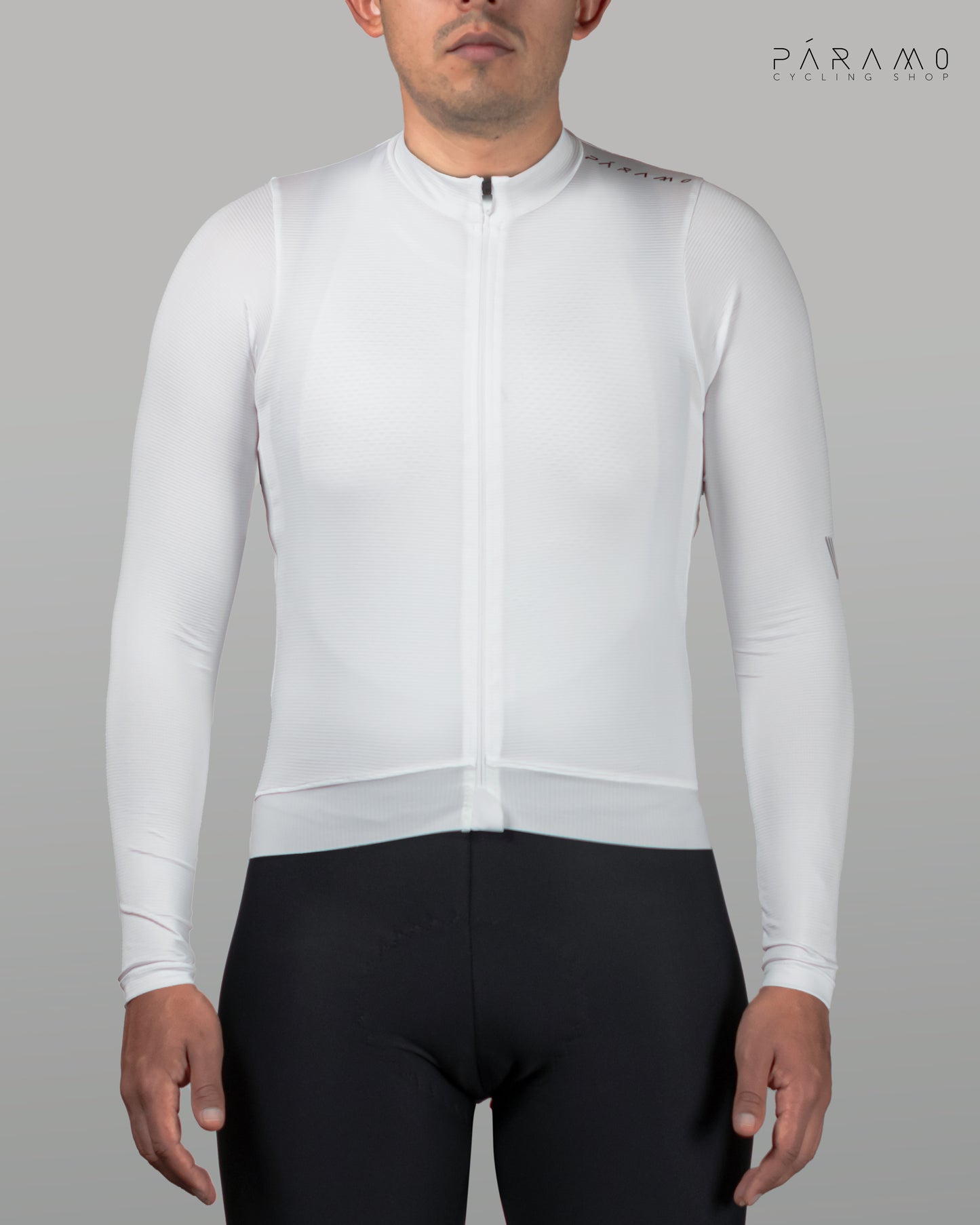 JERSEY NÓMADE 1.0 UNISEX MANGA LARGA BLANCO