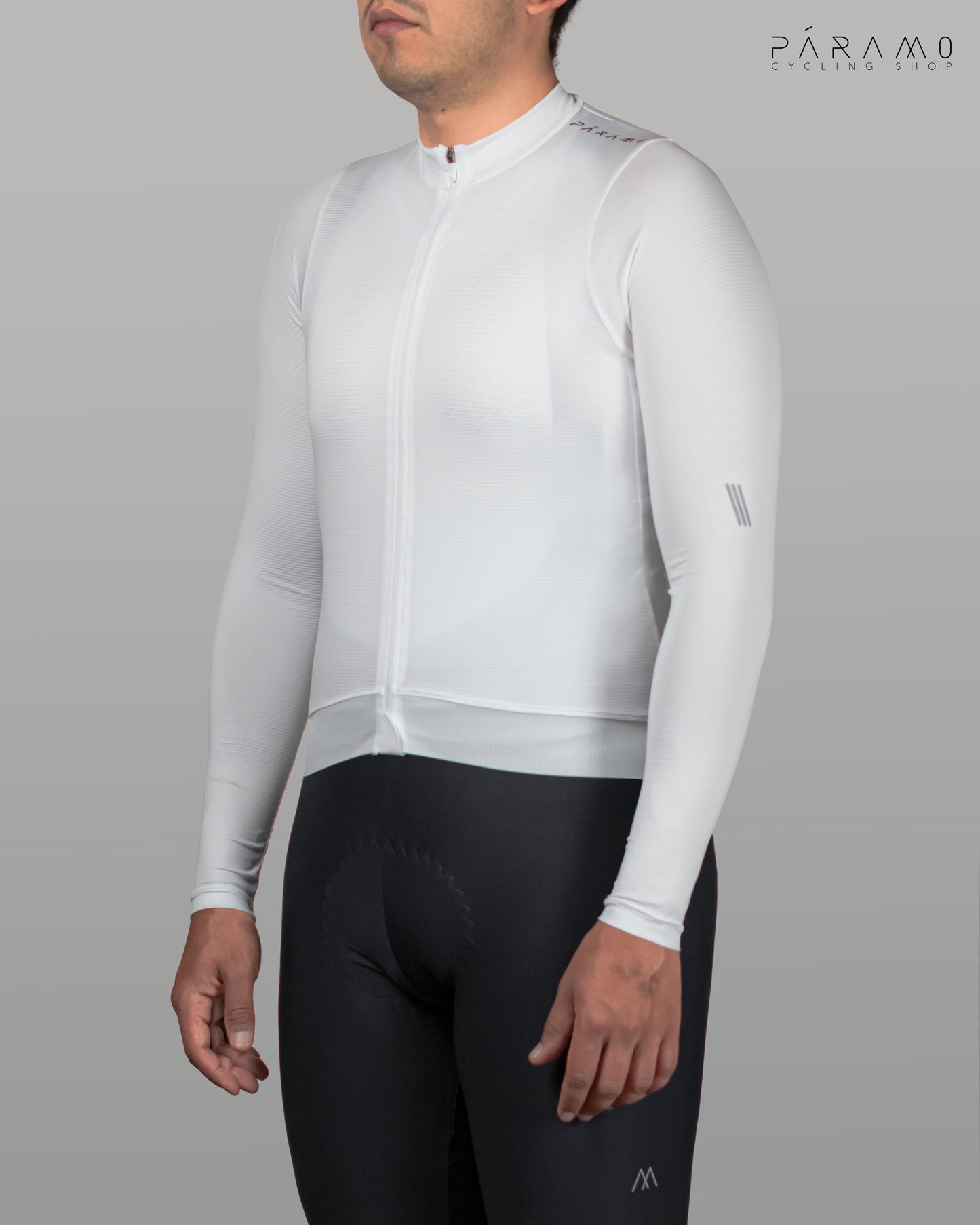 JERSEY NÓMADE 1.0 UNISEX MANGA LARGA BLANCO