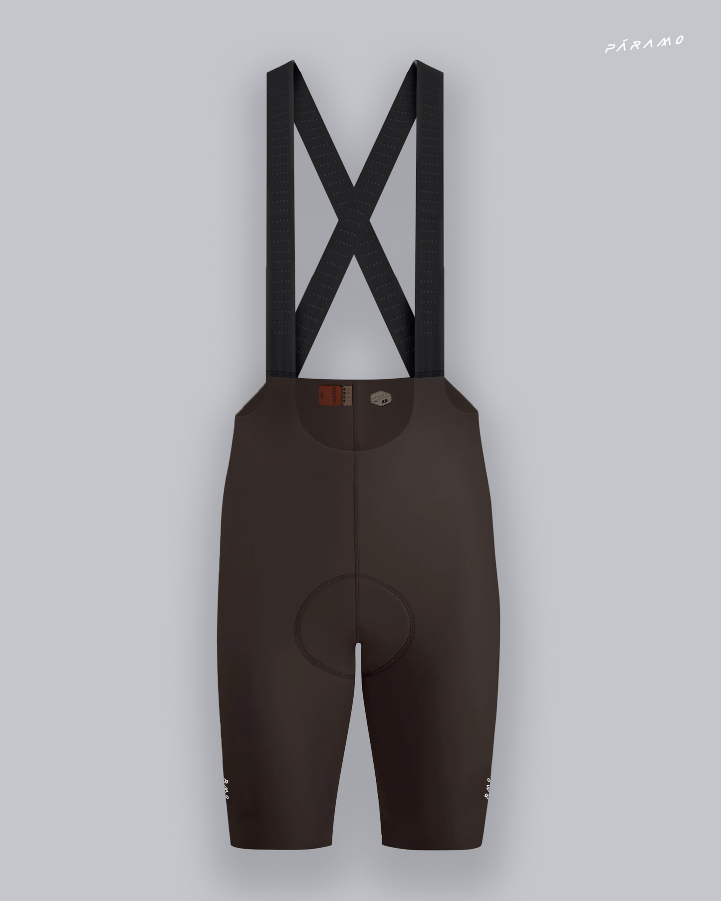 Pantaloneta bib short ZERO 2.0 MARRON ciclismo hombre 9 horas sin costuras