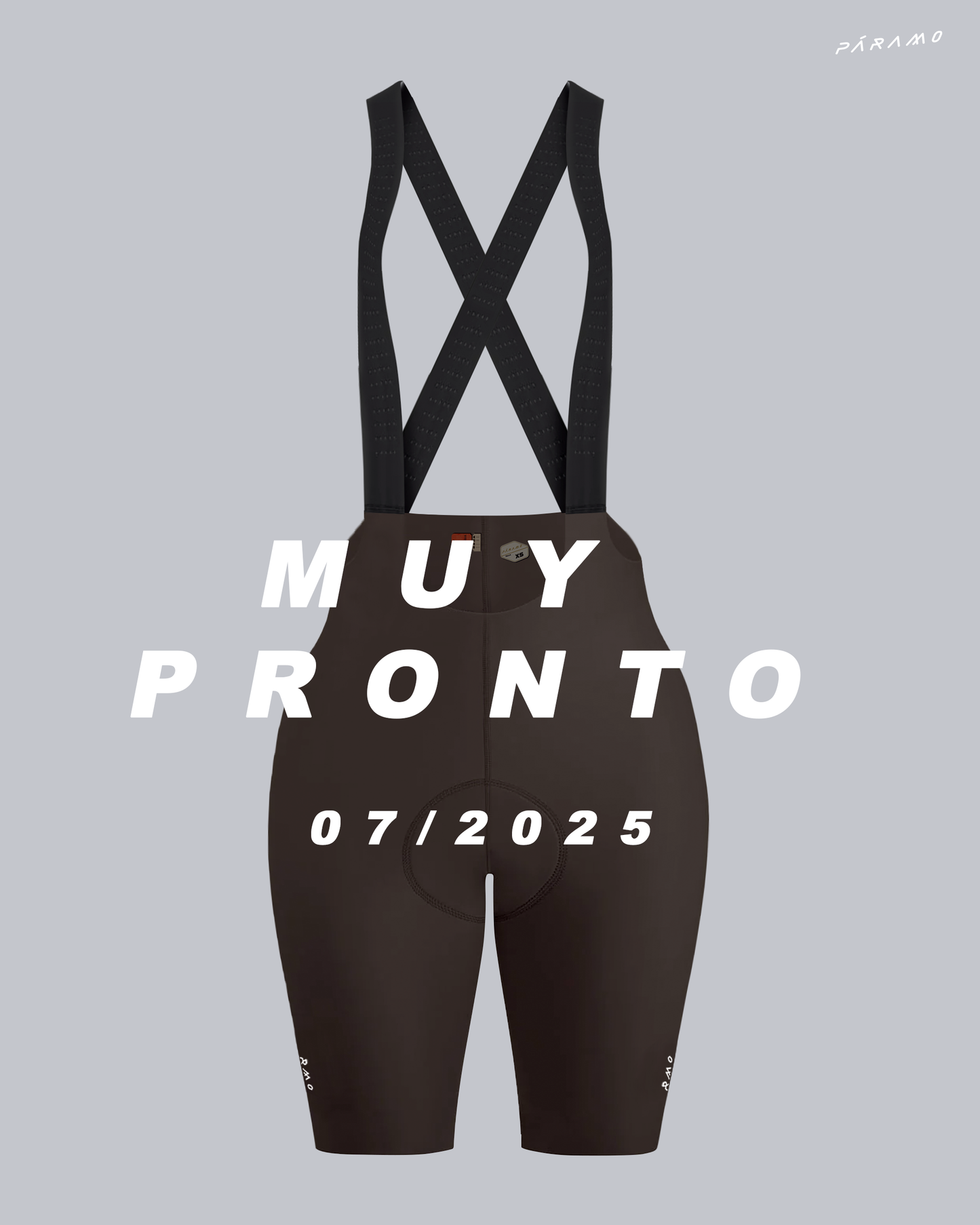 Pantaloneta Mujer QR bib short marron ciclismo 2.0