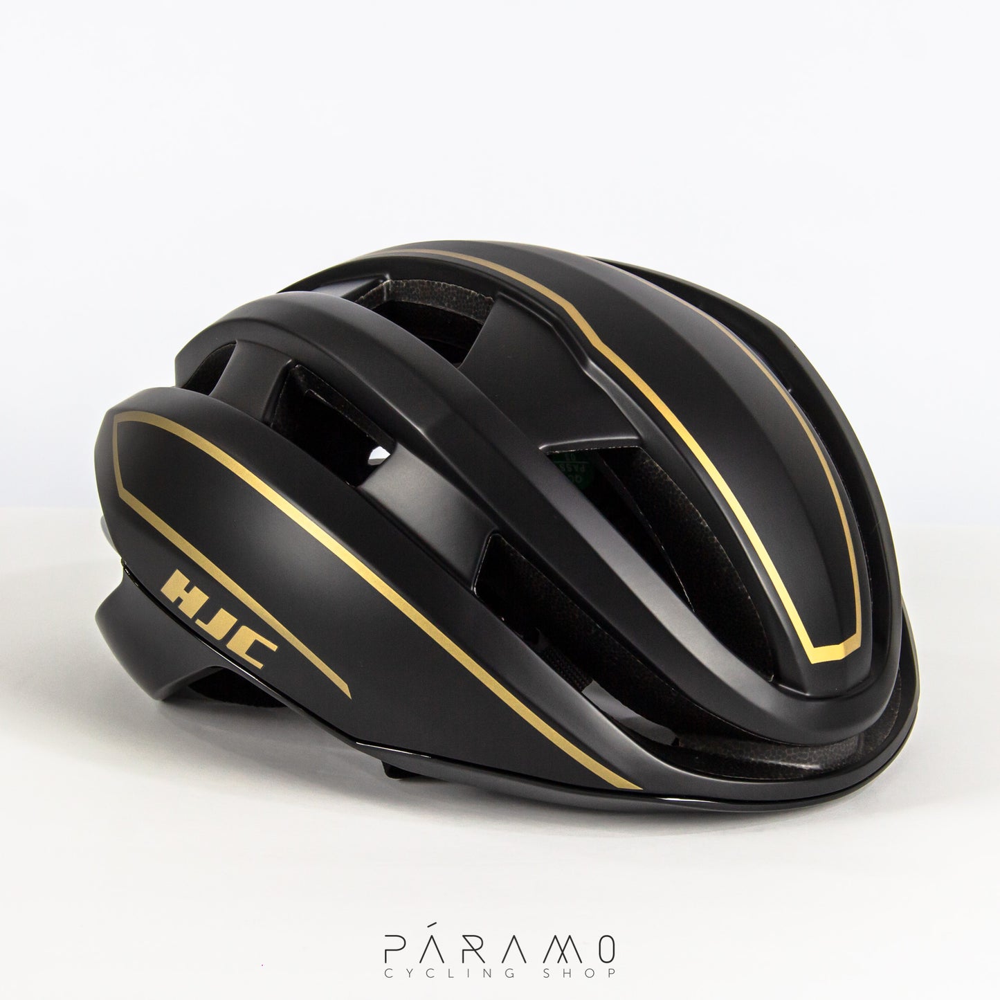 CASCO IBEX NEGRO / DORADO AAA TALLA M