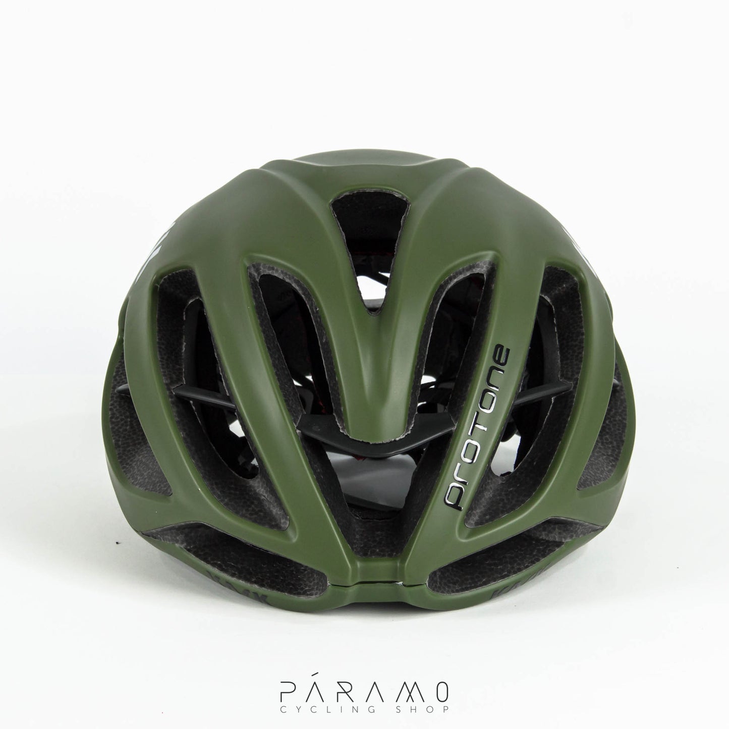 CASCO PROTONE TOP VERDE MATE TALLA M