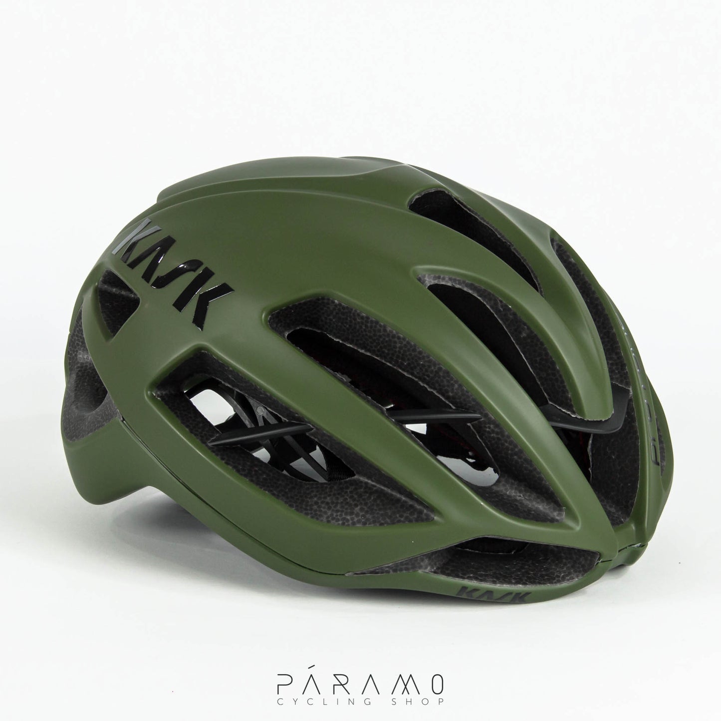 CASCO PROTONE TOP VERDE MATE TALLA M