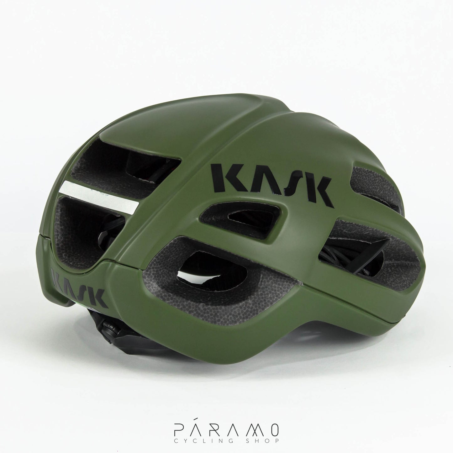 CASCO PROTONE TOP VERDE MATE TALLA M