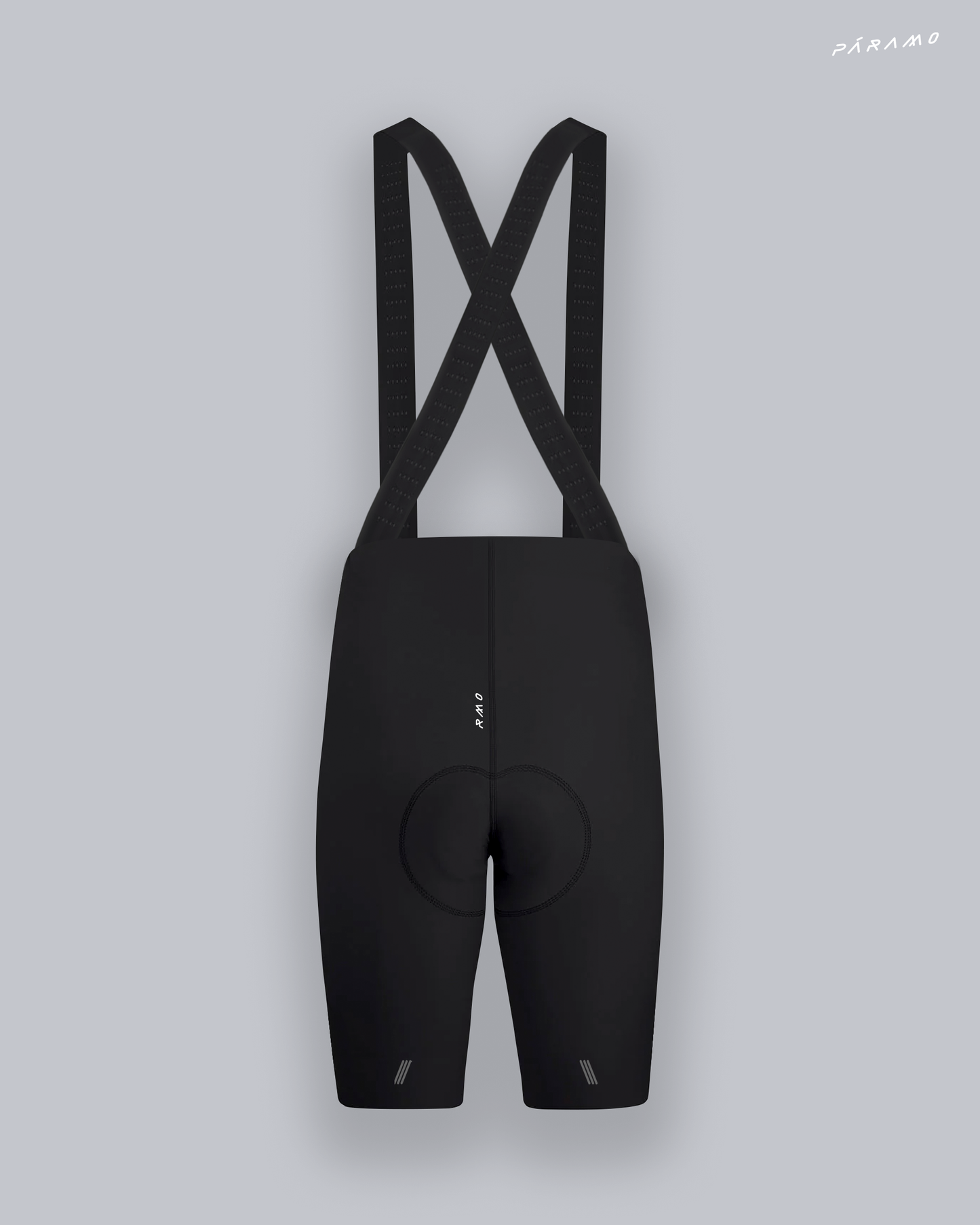 Pantaloneta bib short ZERO 1.0 negra ciclismo hombre 9 horas sin costuras