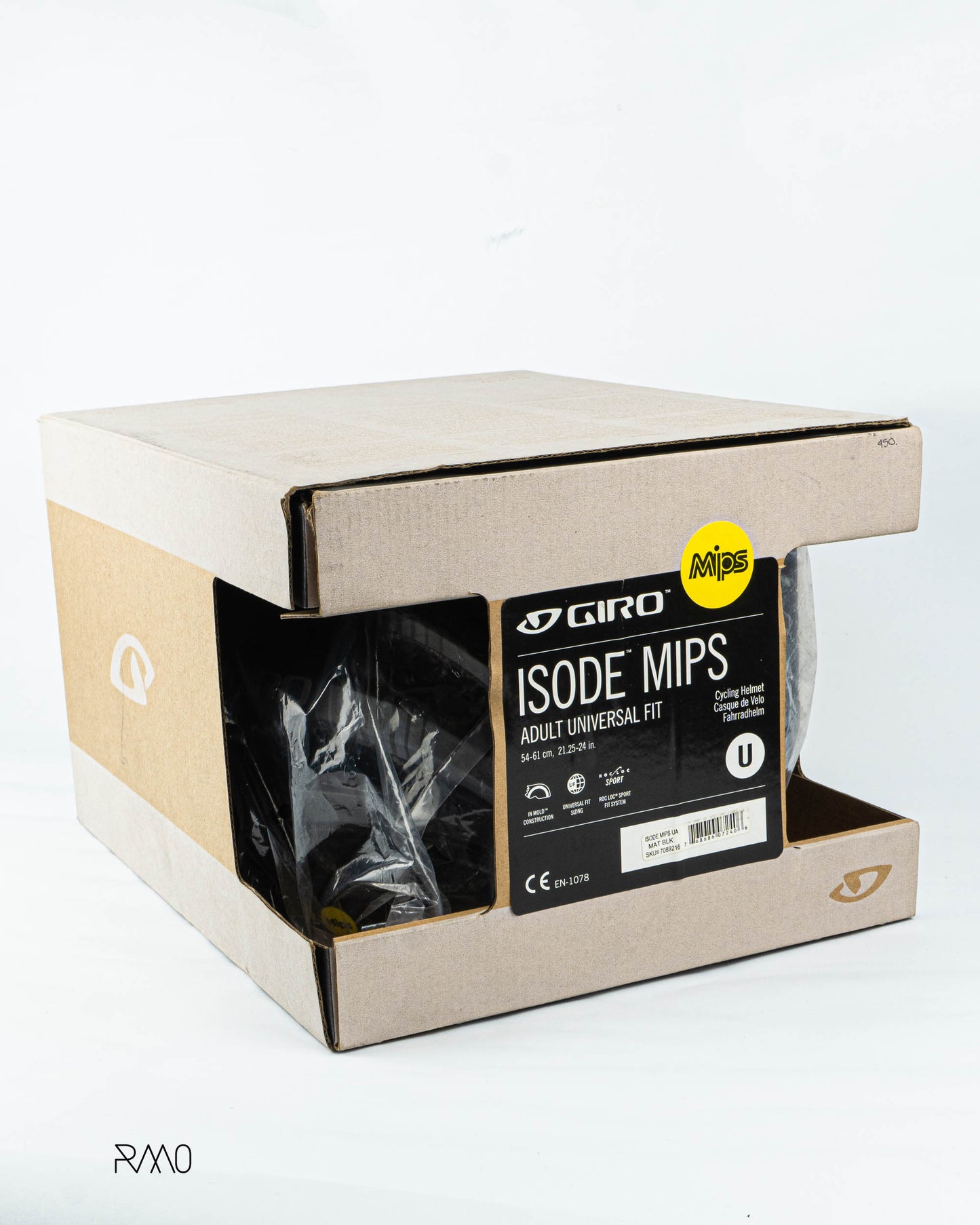 CASCO GIRO ISODE MIPS NEGRO TALLA M/L