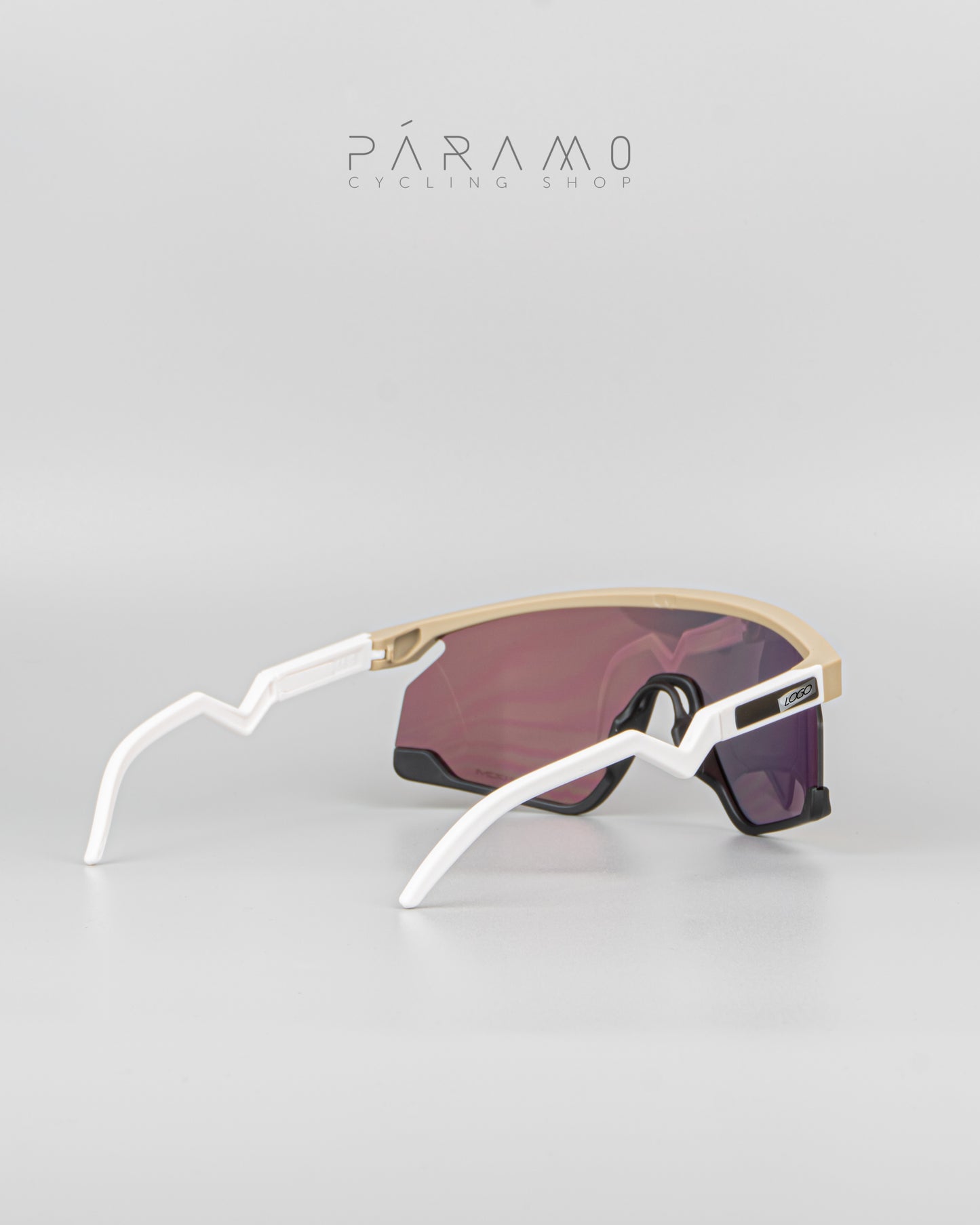 Gafas BXTR beige rojo 3 lentes Uv400